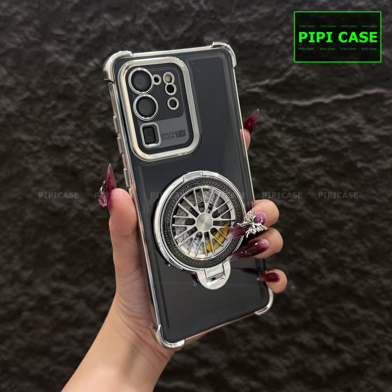 Ốp Lưng Samsung S20 Ultra 5G - AB - Bạc