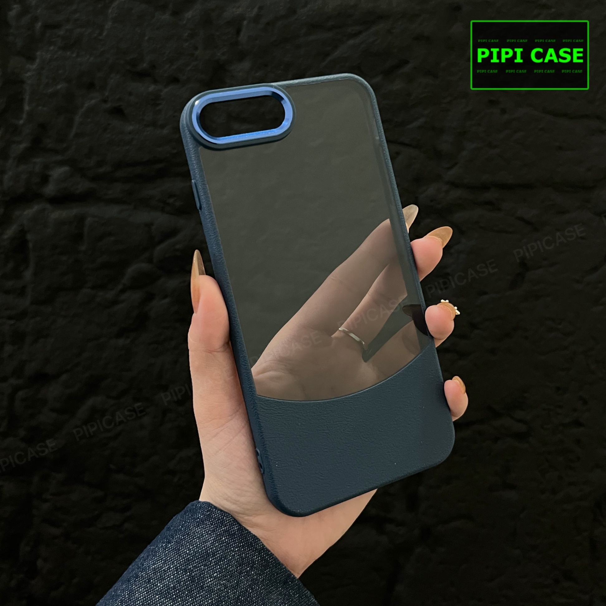 Ốp Lưng iPhone 7 Plus / 8 Plus - Richy - Xanh Dương