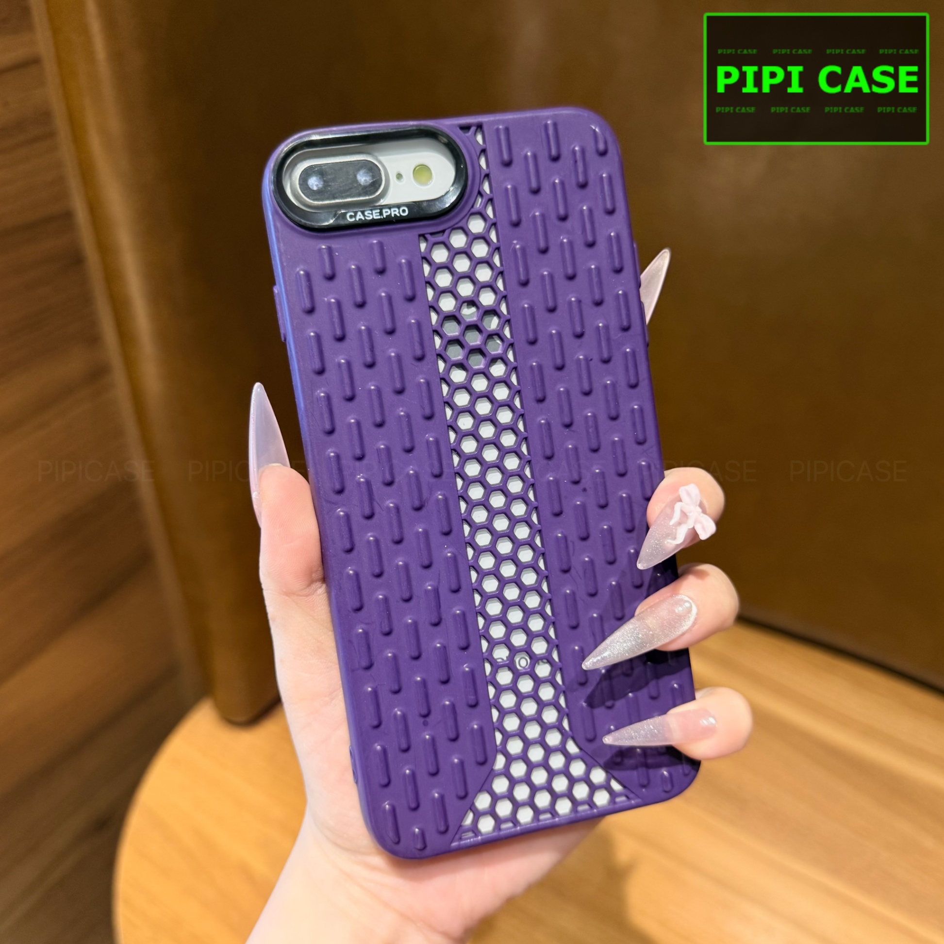 Ốp Lưng iPhone 7 Plus / 8 Plus - Ricky - Tím