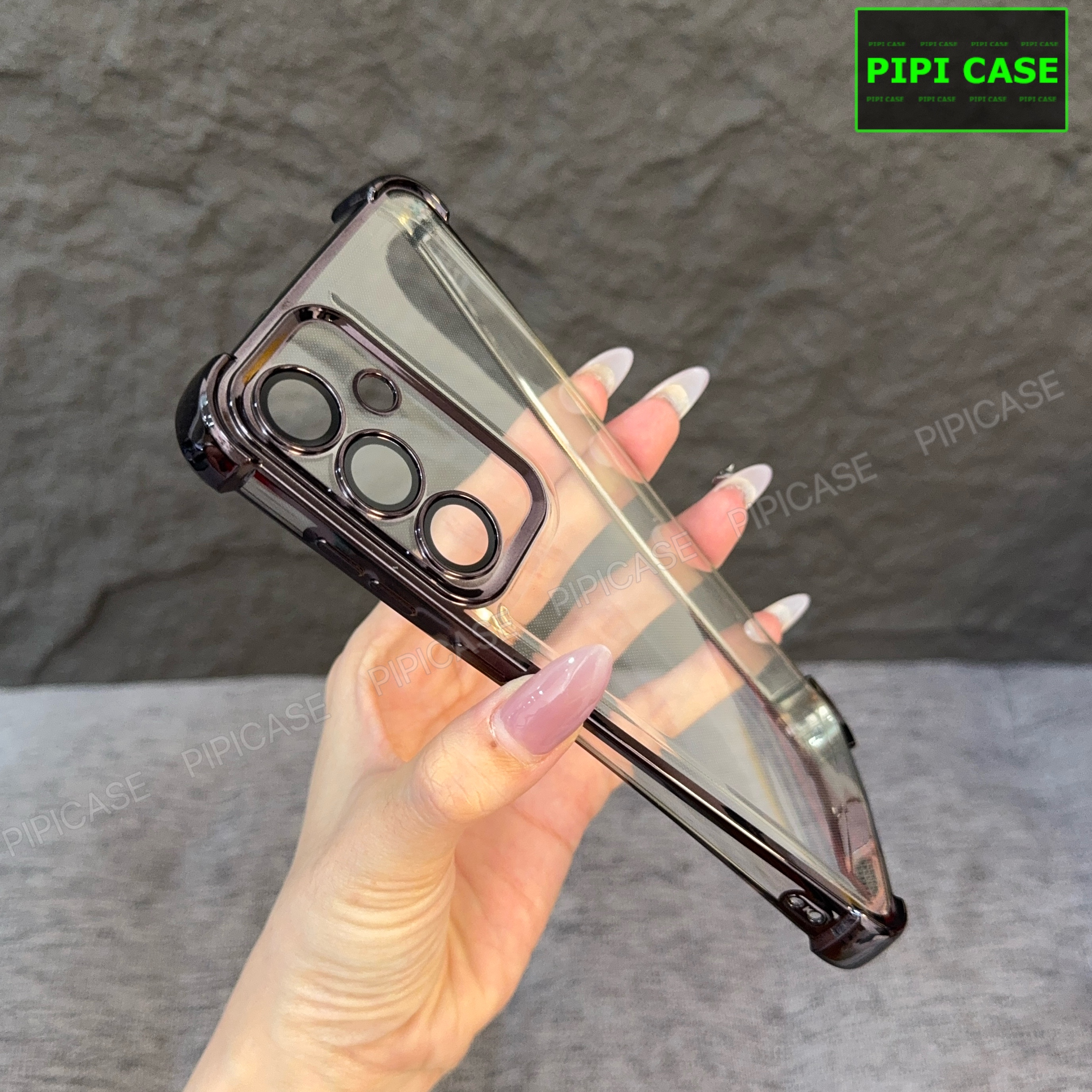 Ốp Lưng Samsung A35 - Gu - Đen