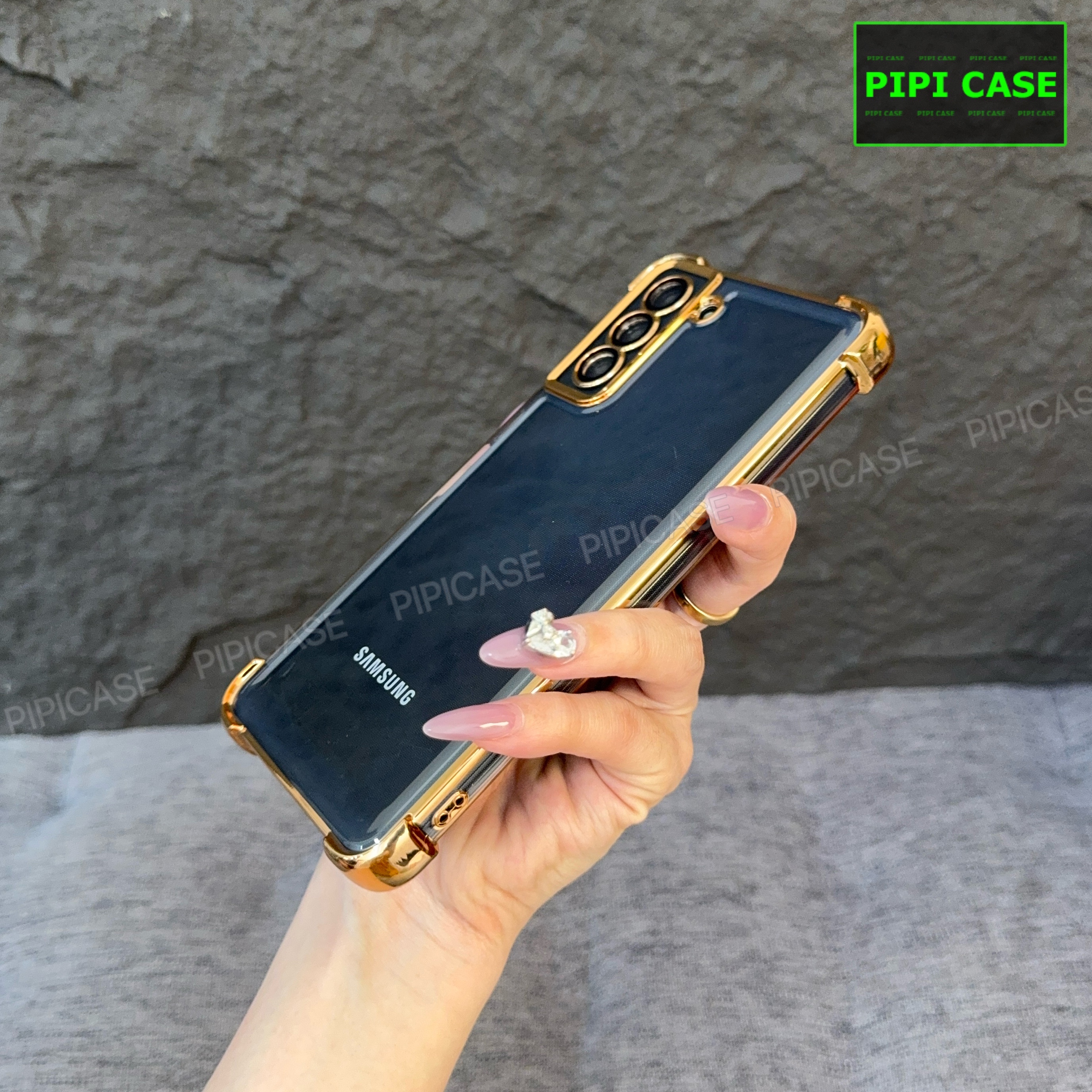 Ốp Lưng Samsung S21 FE 5G - Gu - Vàng