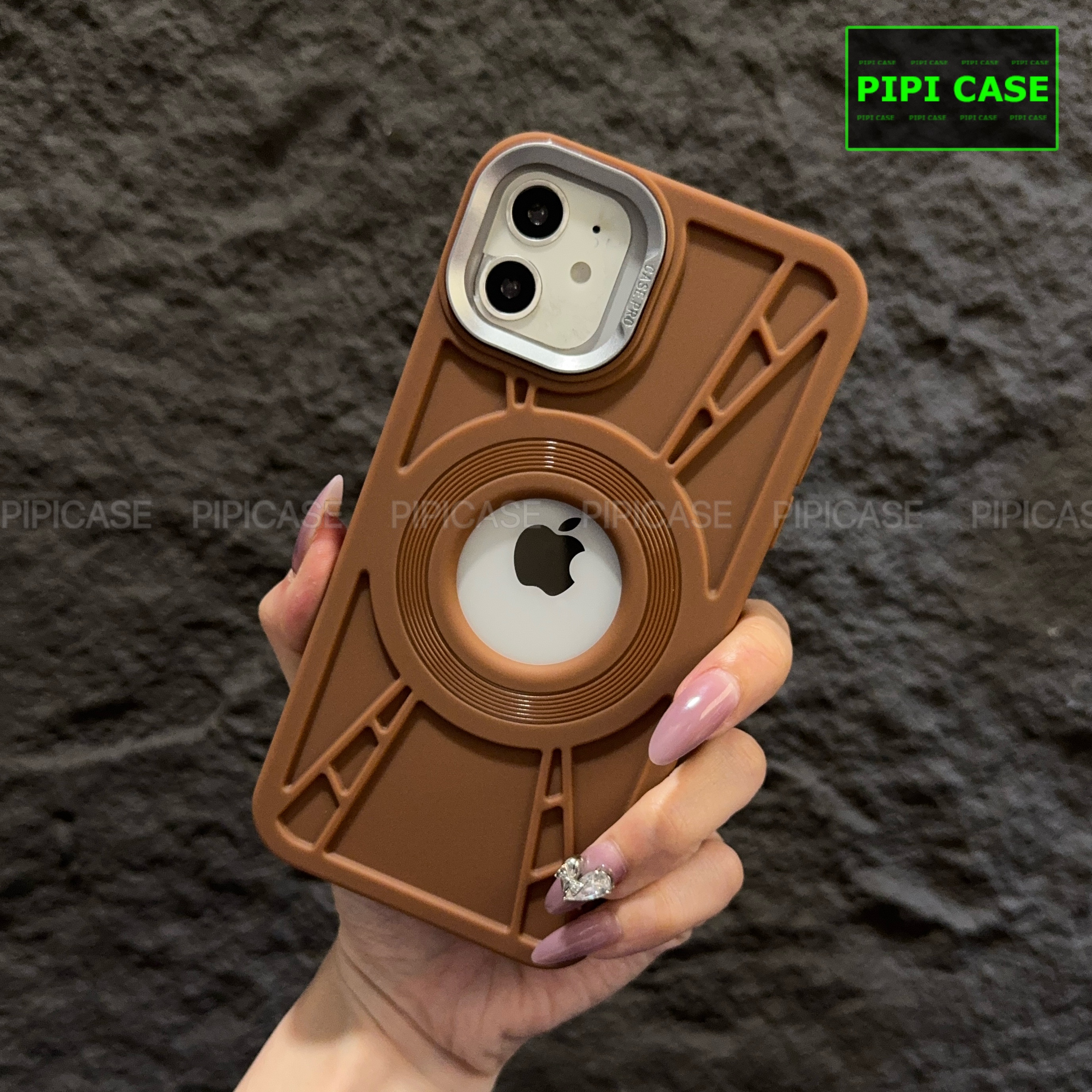 Ốp Lưng iPhone 11 - Gony - Nâu