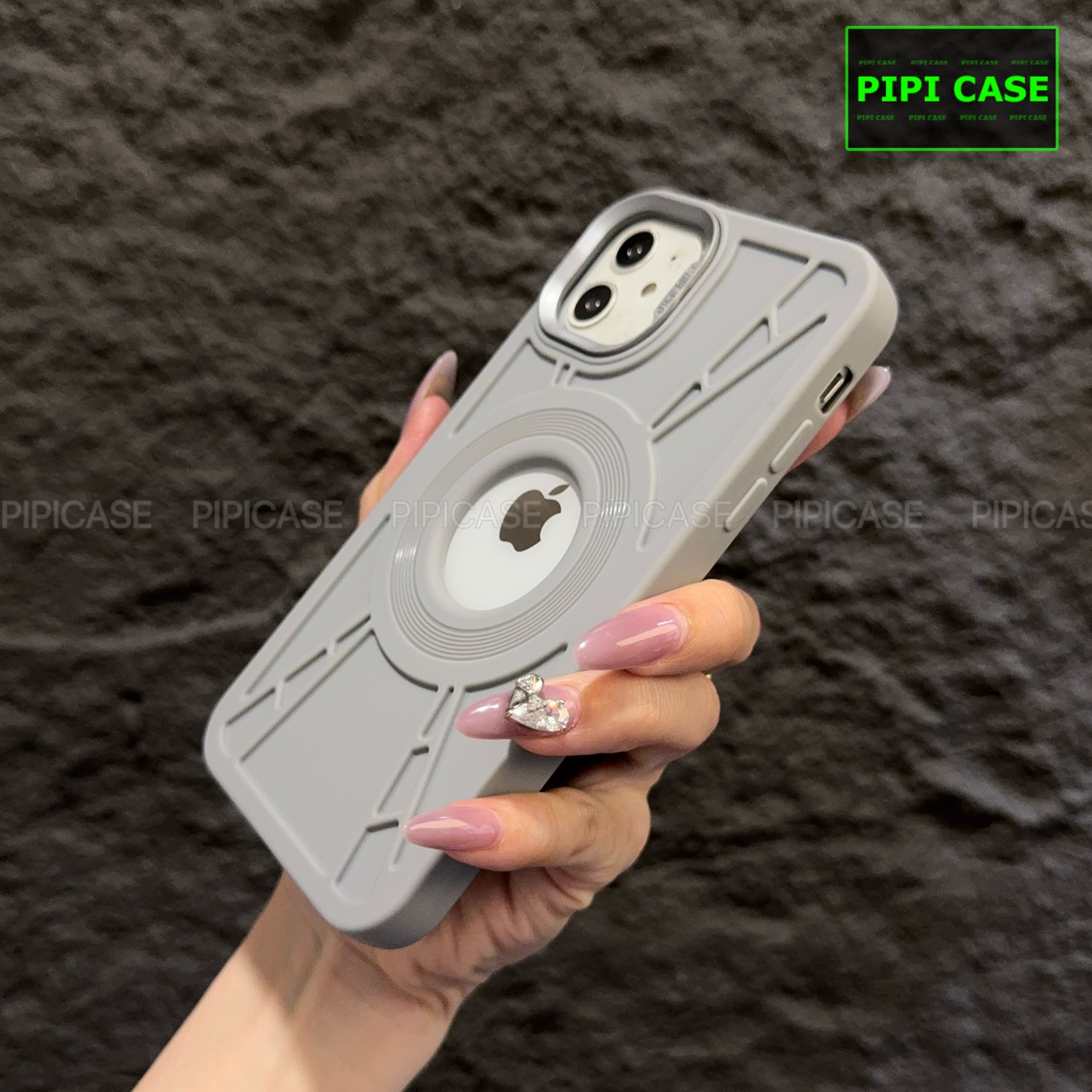 Ốp Lưng iPhone 11 - Gony - Xám