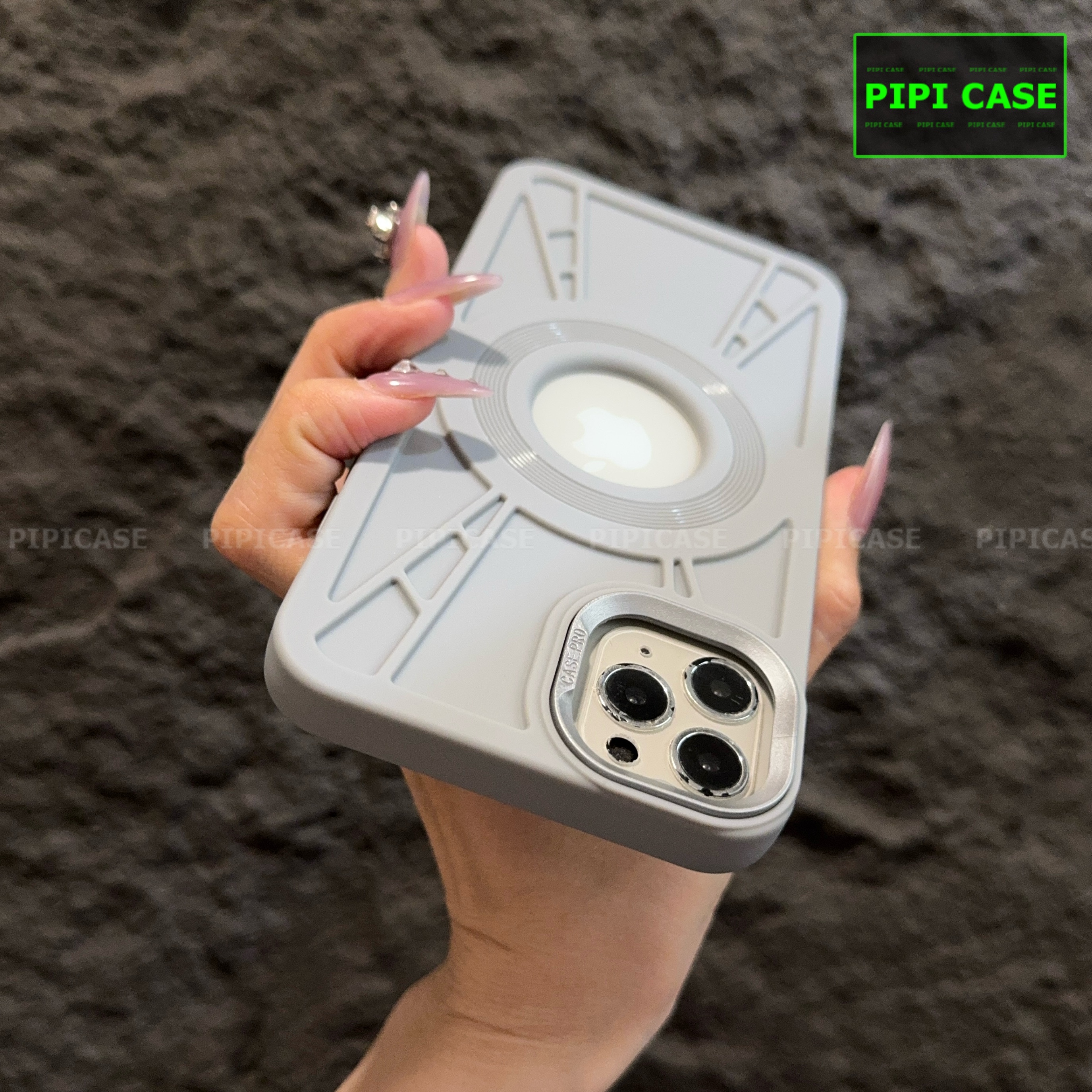 Ốp Lưng iPhone 11 Pro Max - Gony - Xám