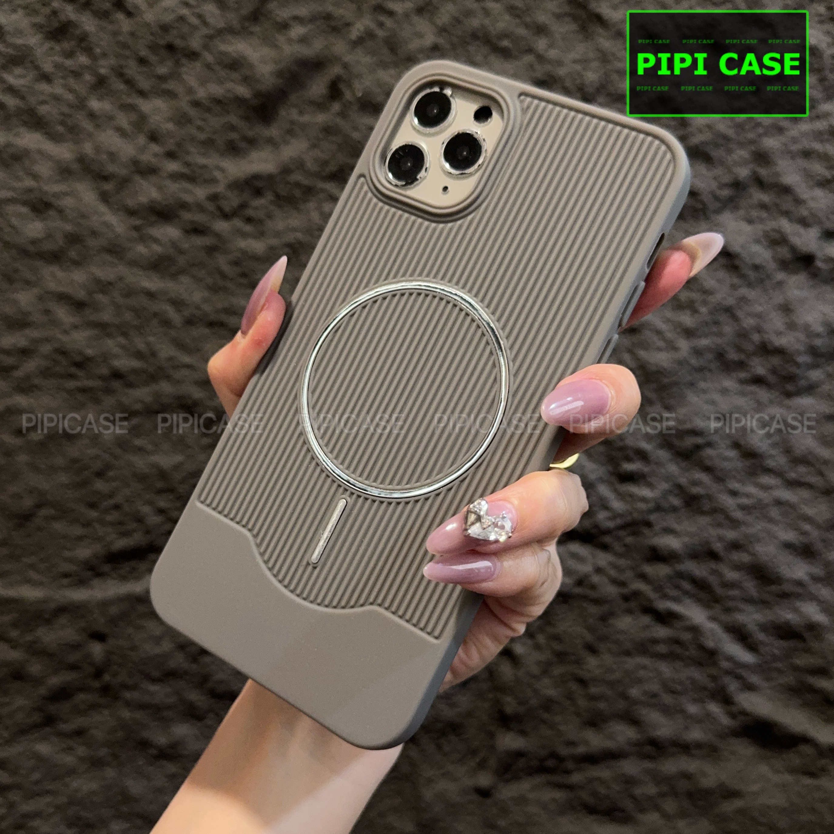 Ốp Lưng iPhone 11 Pro Max - USE - Xám