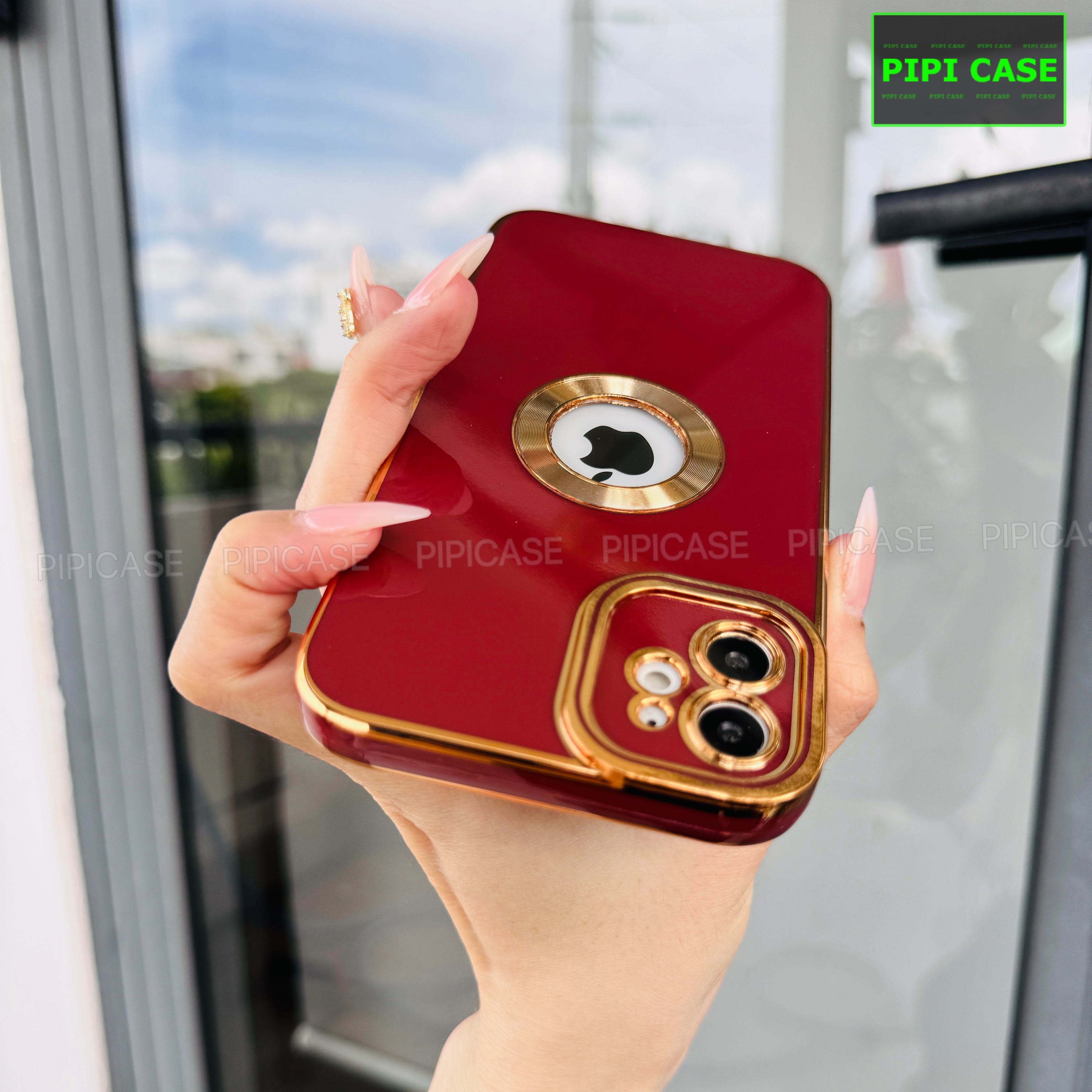 Ốp Lưng iPhone 12 - Pandora - Đỏ 2
