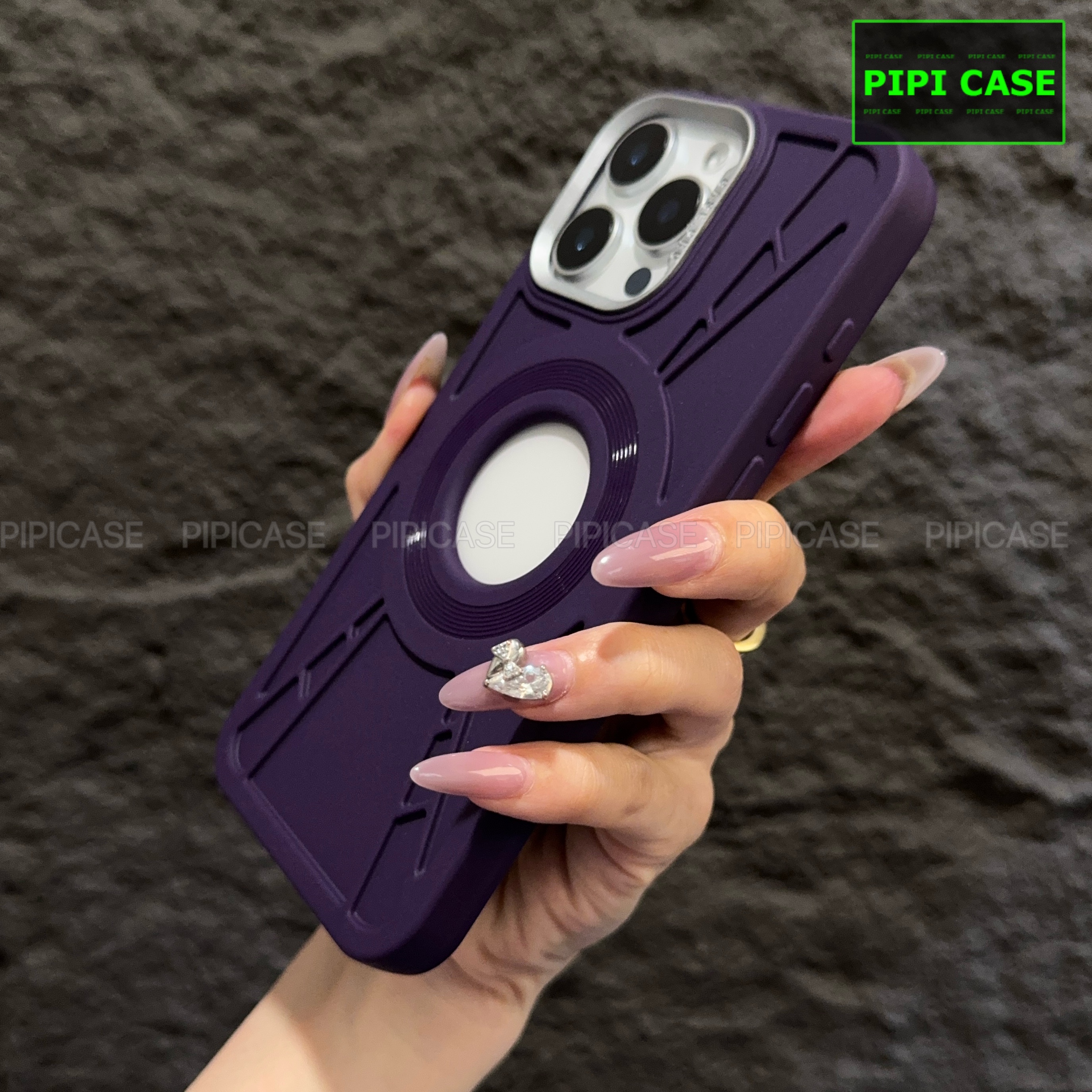 Ốp Lưng iPhone 12 Pro Max - Gony - Tím