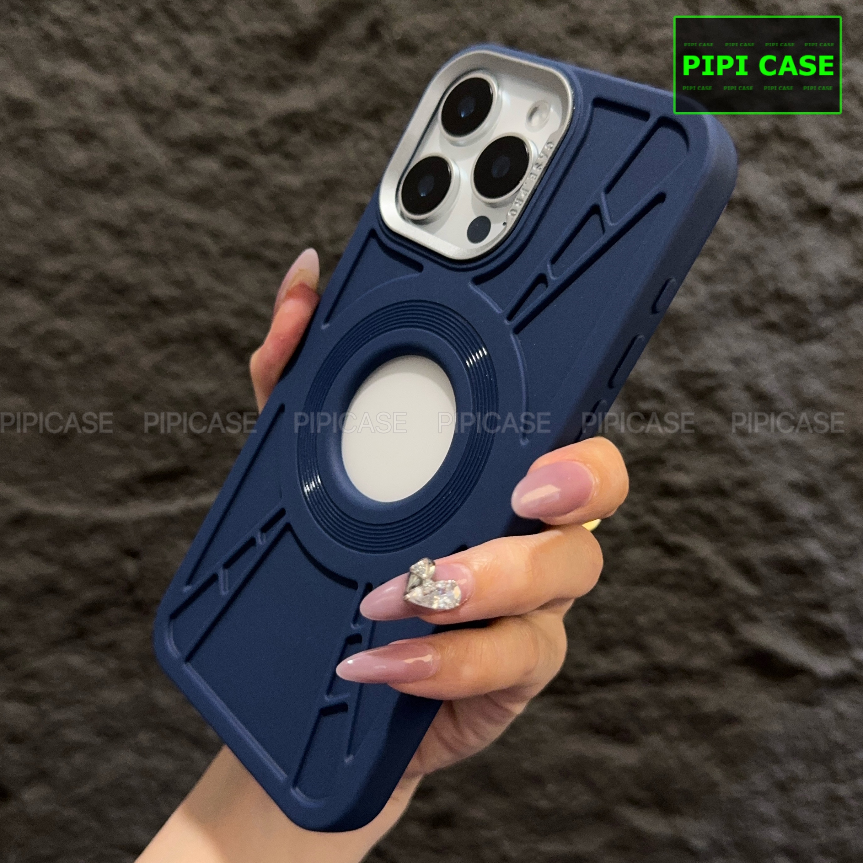 Ốp Lưng iPhone 12 Pro Max - Gony - Xanh Dương