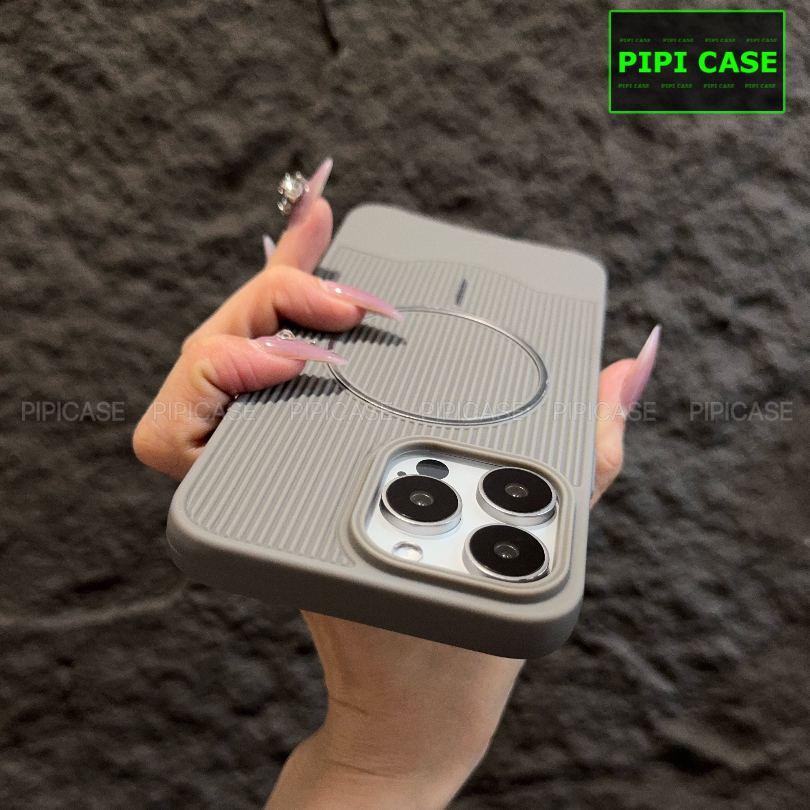 Ốp Lưng iPhone 12 Pro Max - USE - Xám