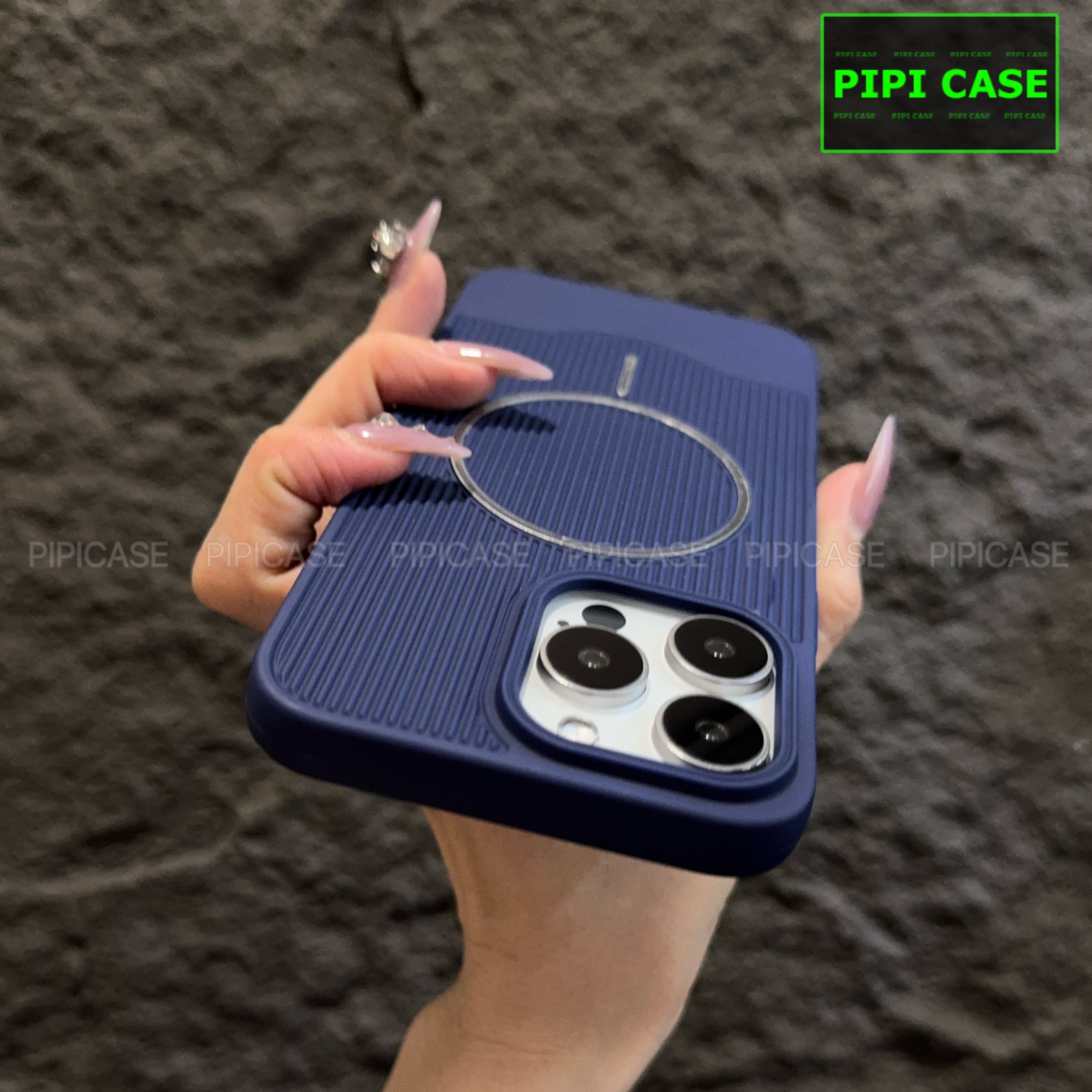 Ốp Lưng iPhone 12 Pro Max - USE - Xanh Dương