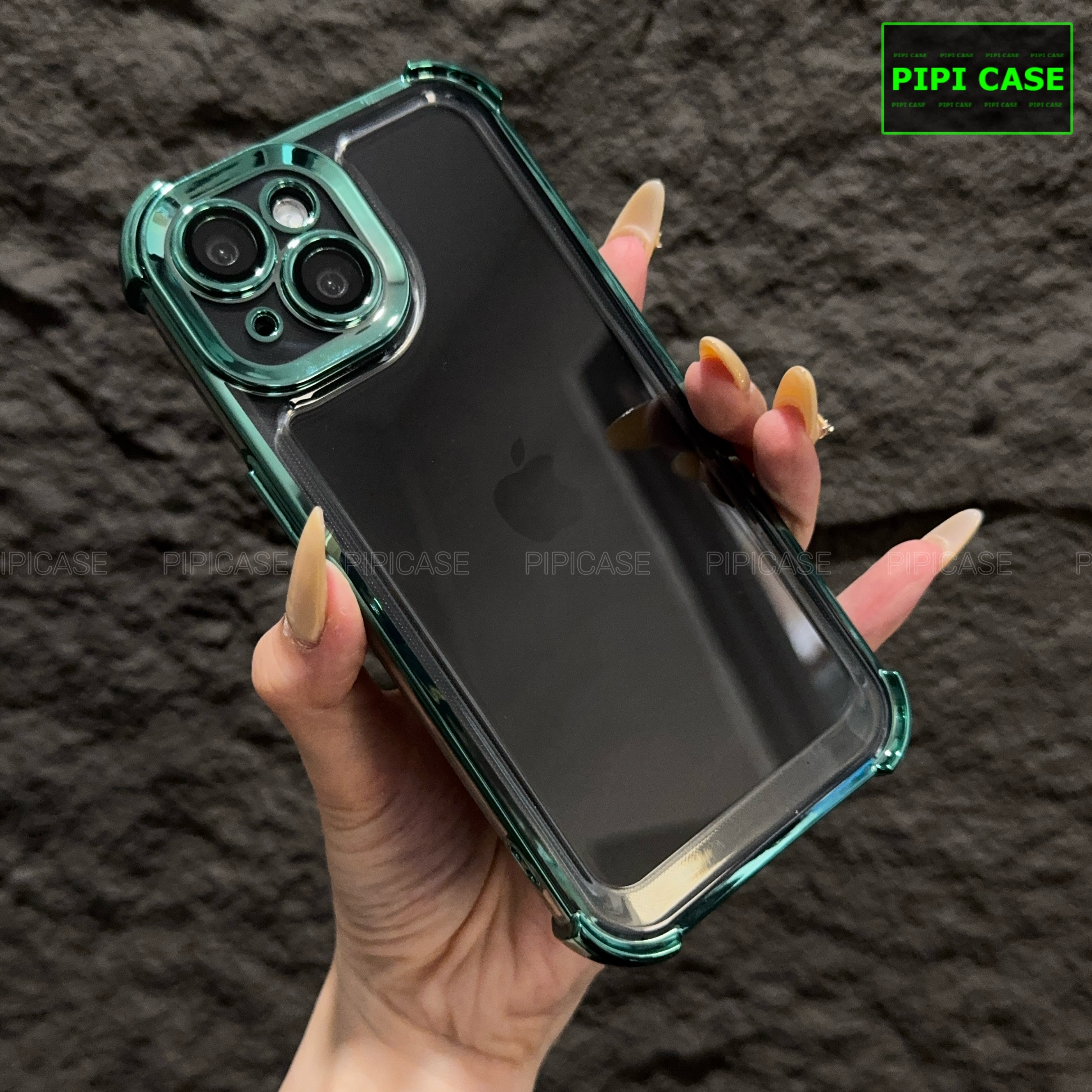 Ốp Lưng iPhone 13 - Gu - Xanh Lá