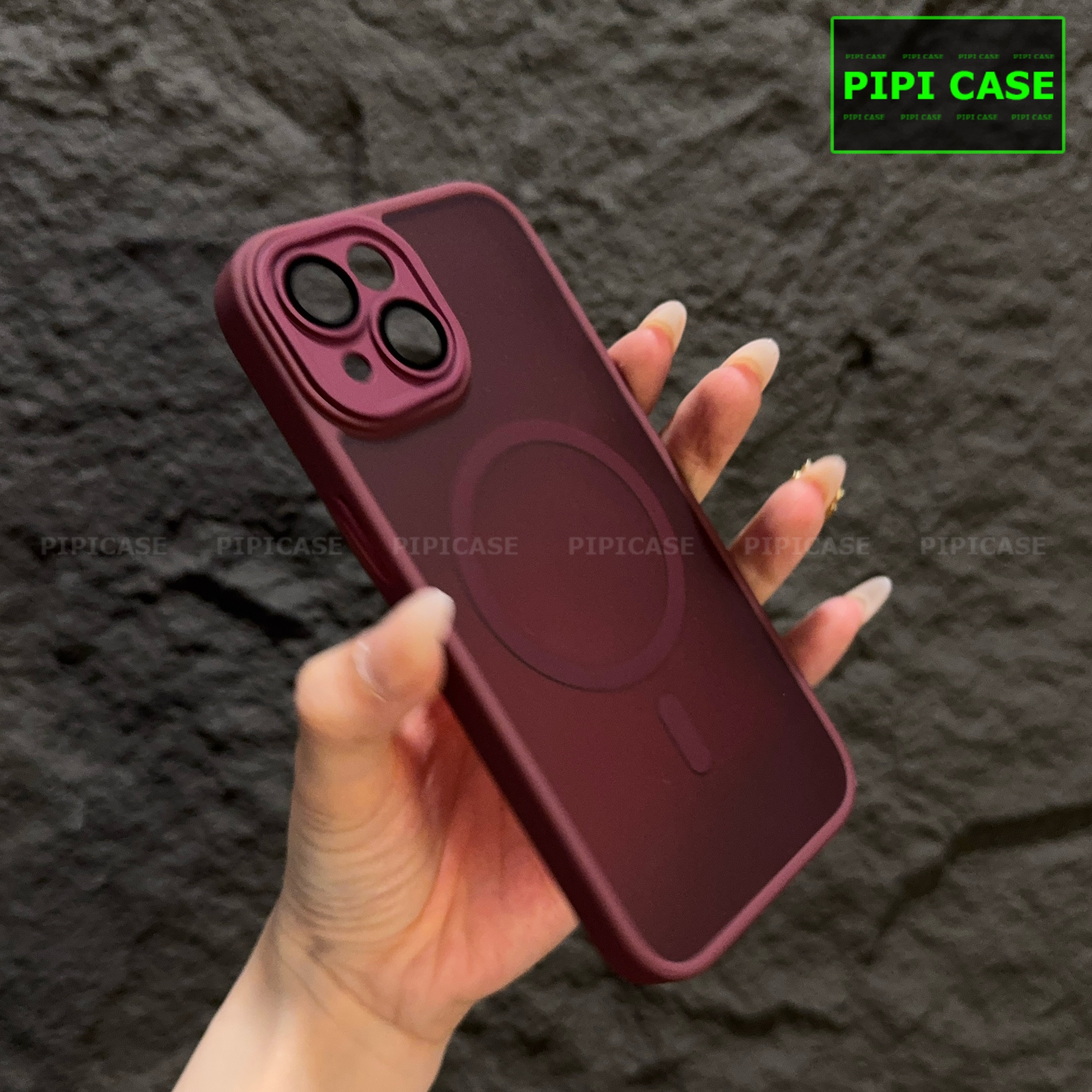 Ốp Lưng iPhone 13 - Kao - Đỏ