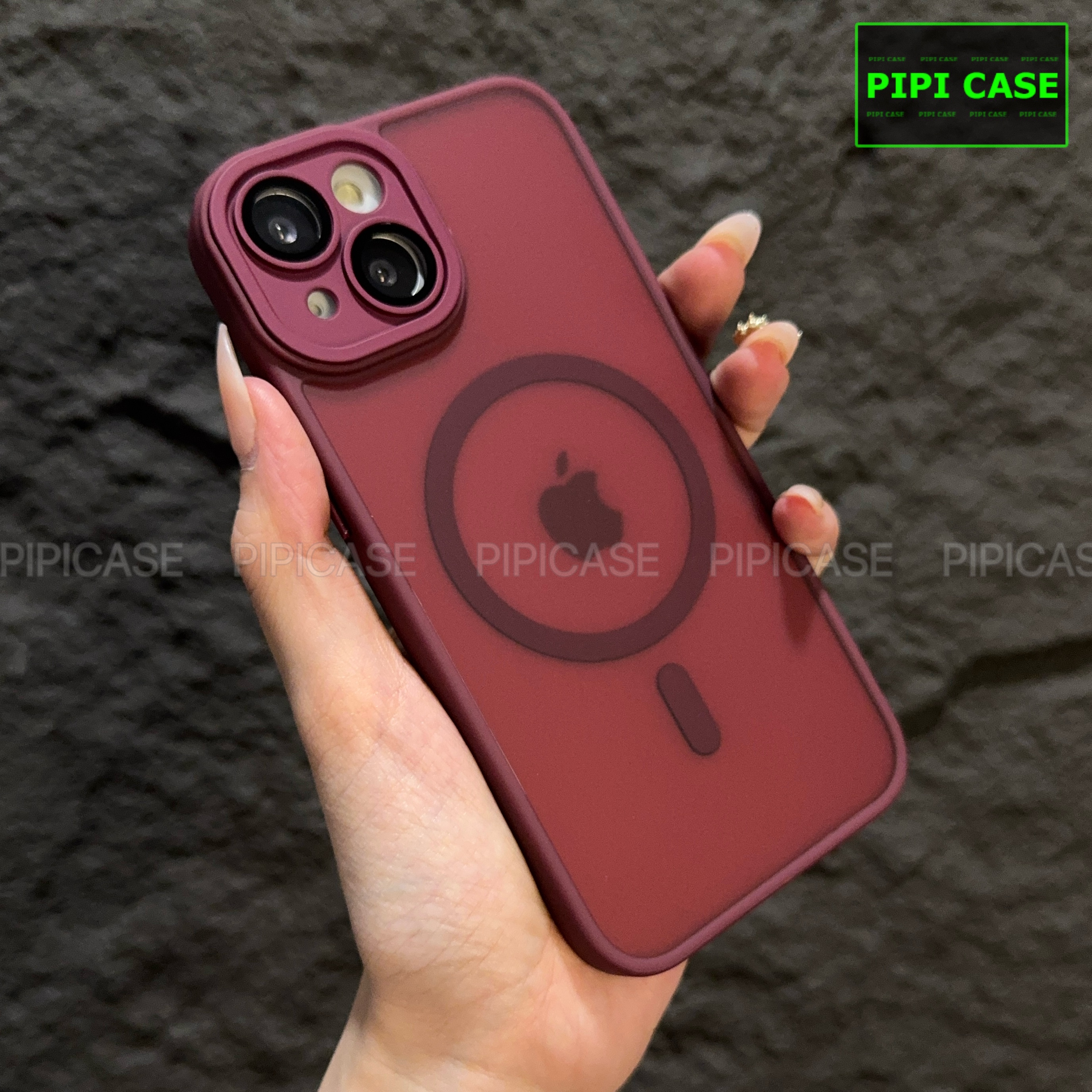 Ốp Lưng iPhone 13 - Kao - Đỏ