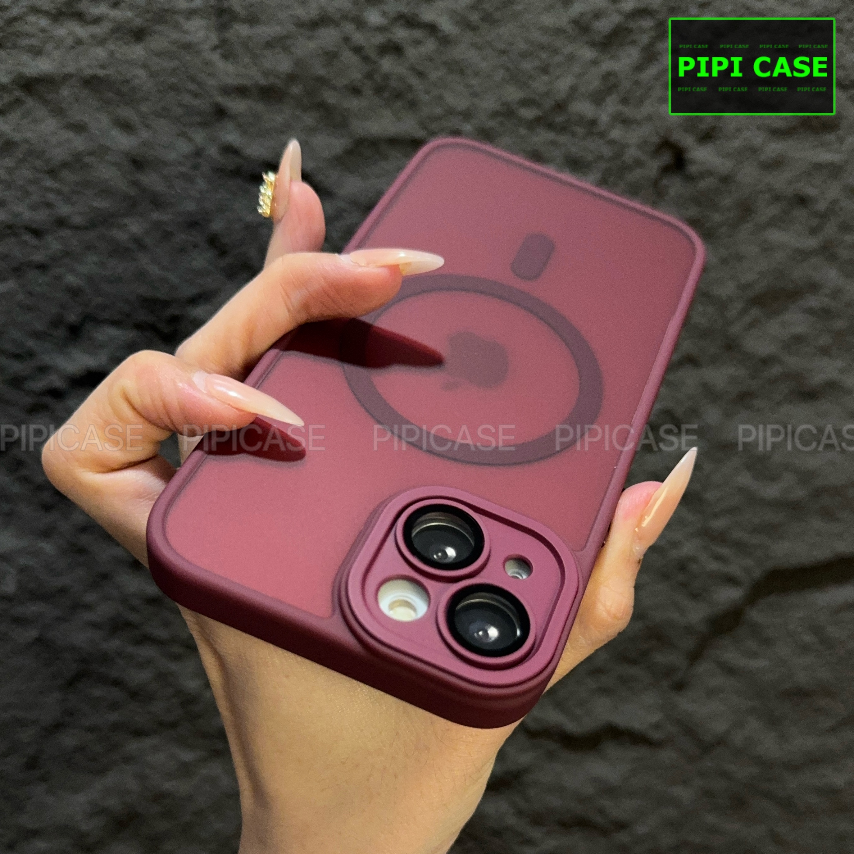 Ốp Lưng iPhone 13 - Kao - Đỏ