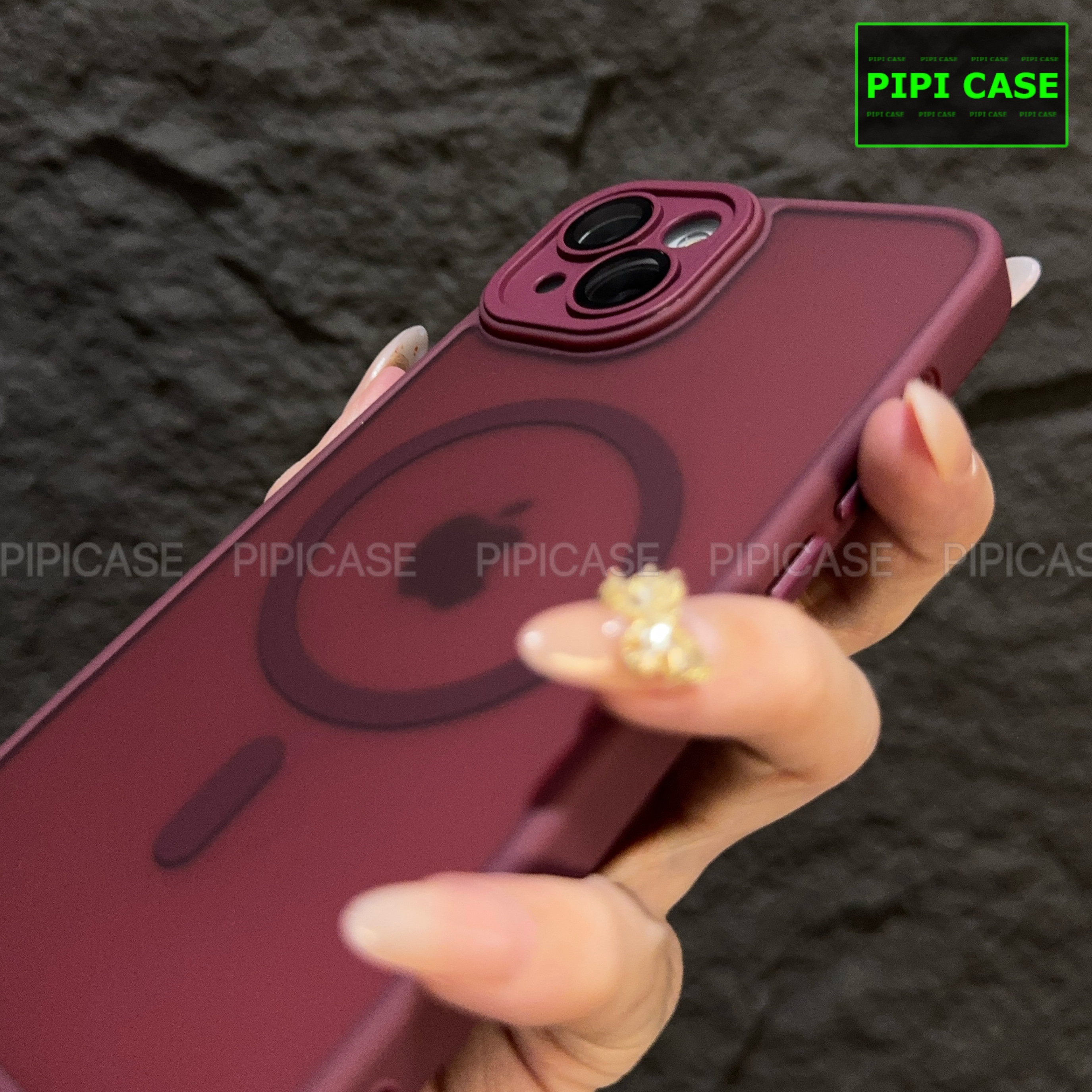 Ốp Lưng iPhone 13 - Kao - Đỏ