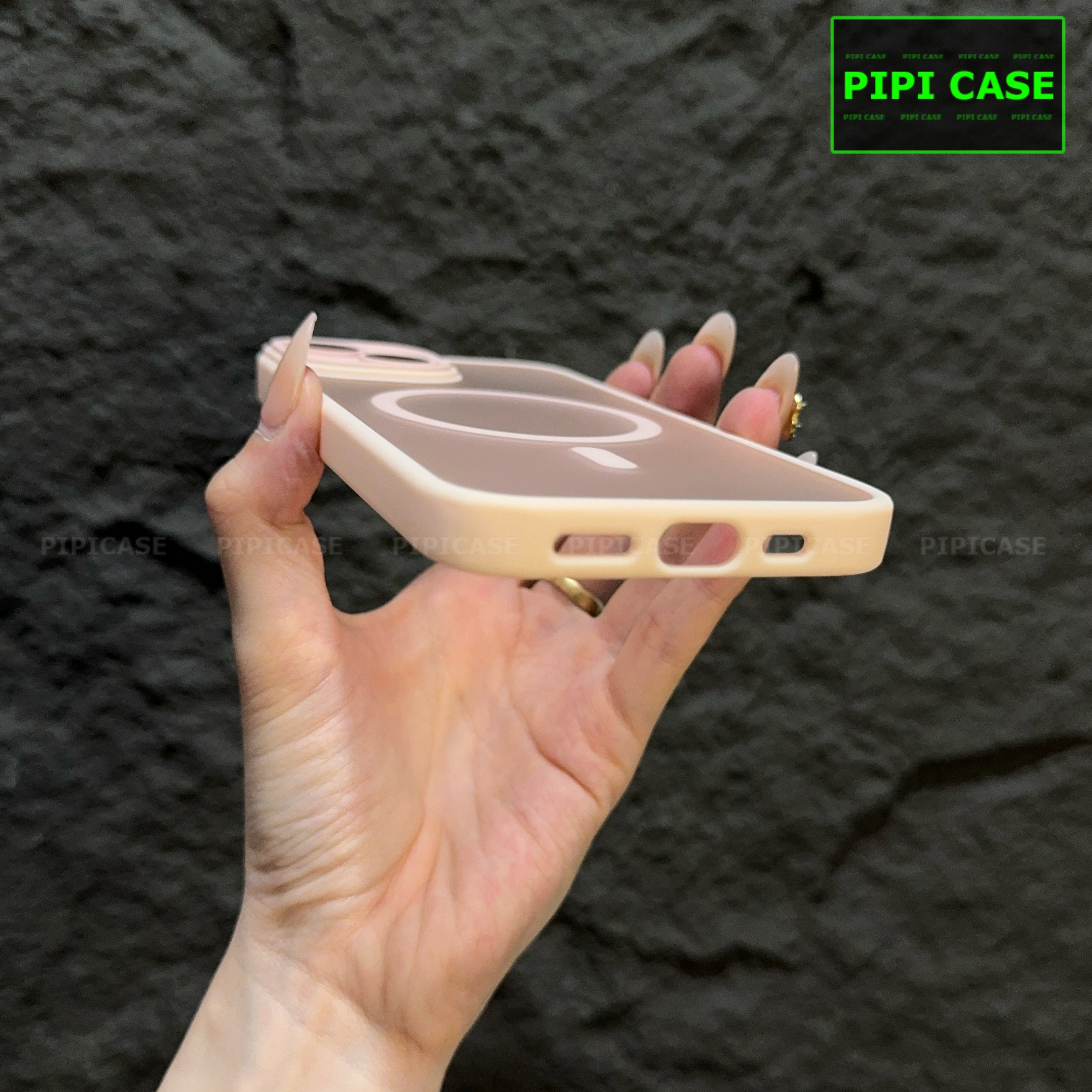 Ốp Lưng iPhone 13 - Kao - Hồng