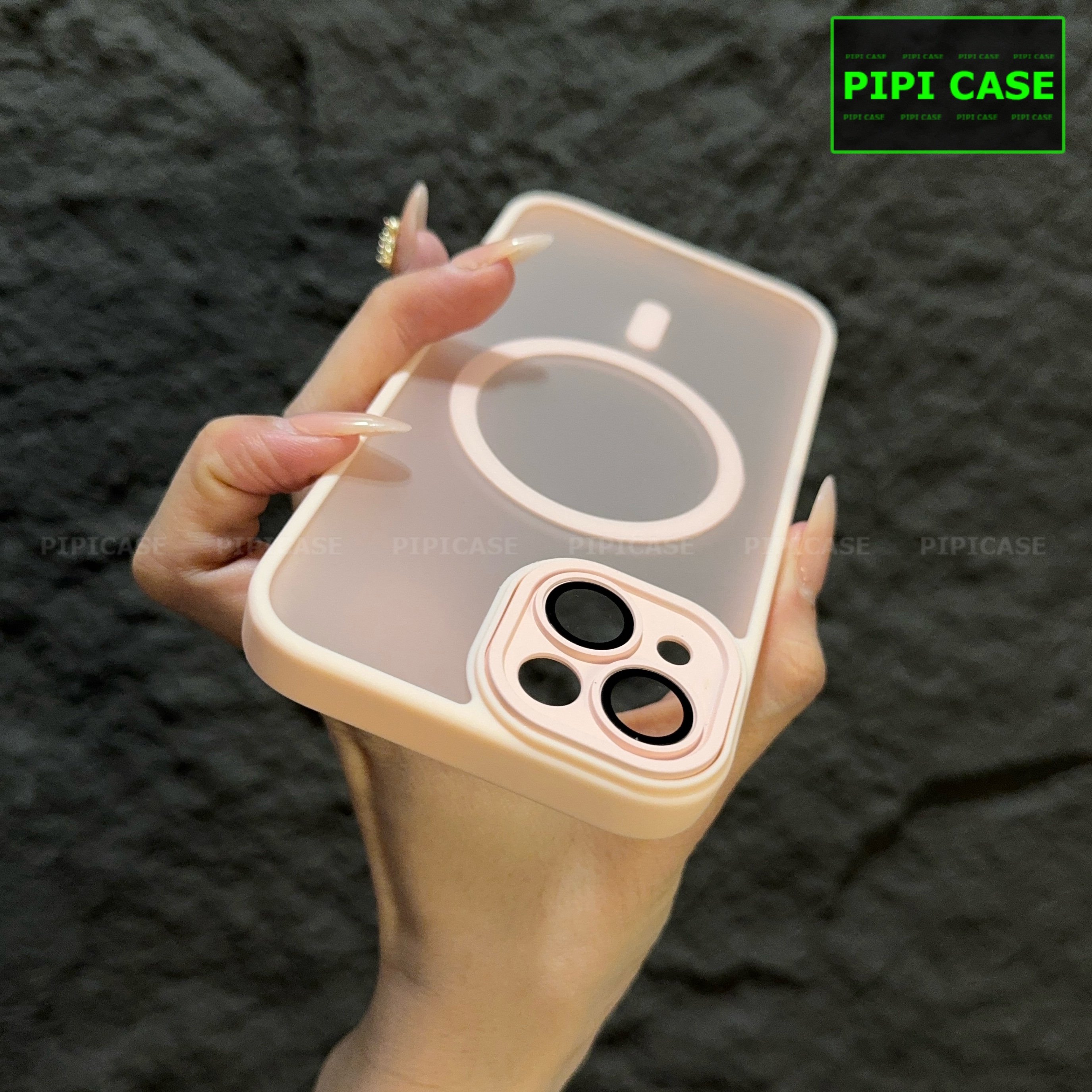 Ốp Lưng iPhone 13 - Kao - Hồng
