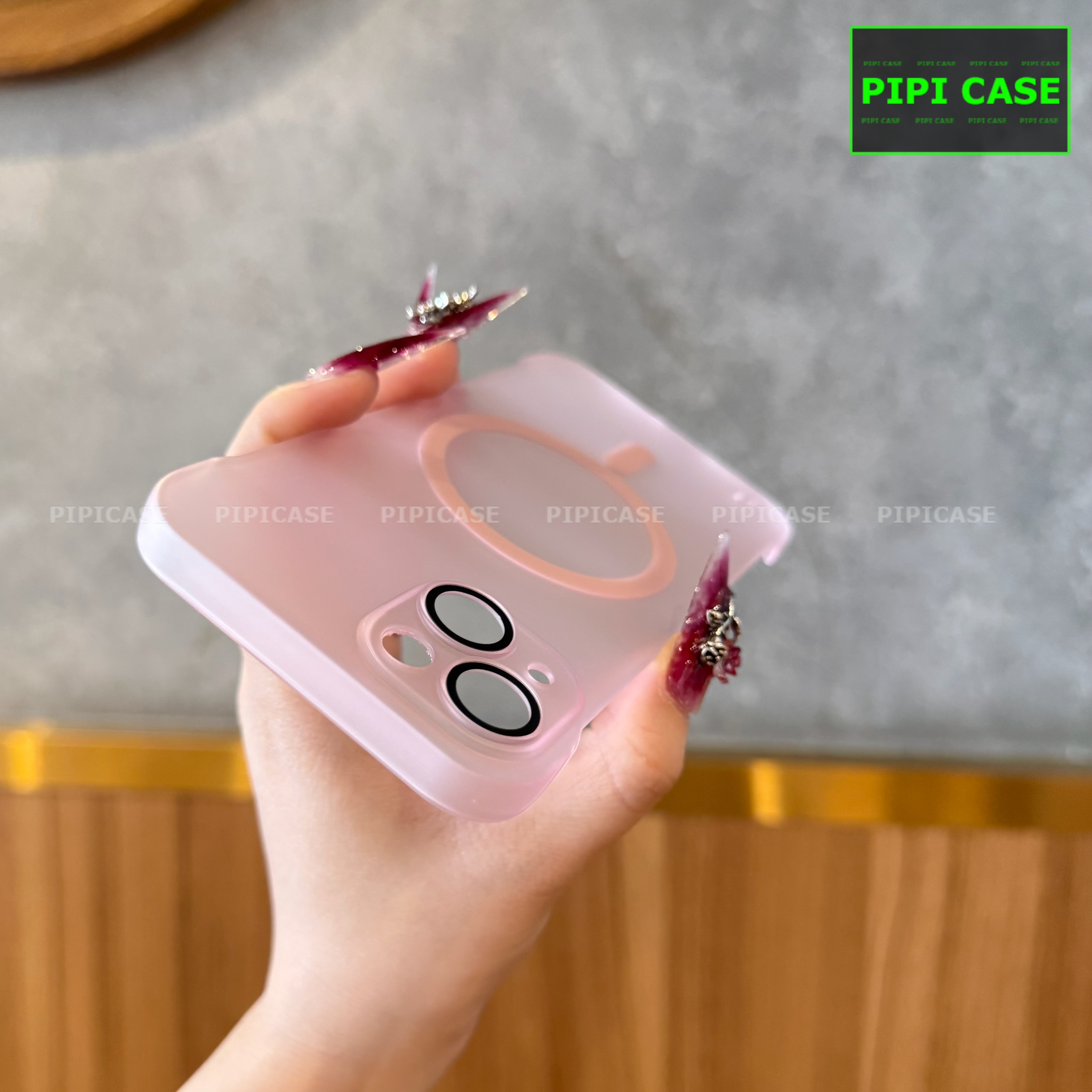 Ốp Lưng iPhone 14 - Chicky - Hồng