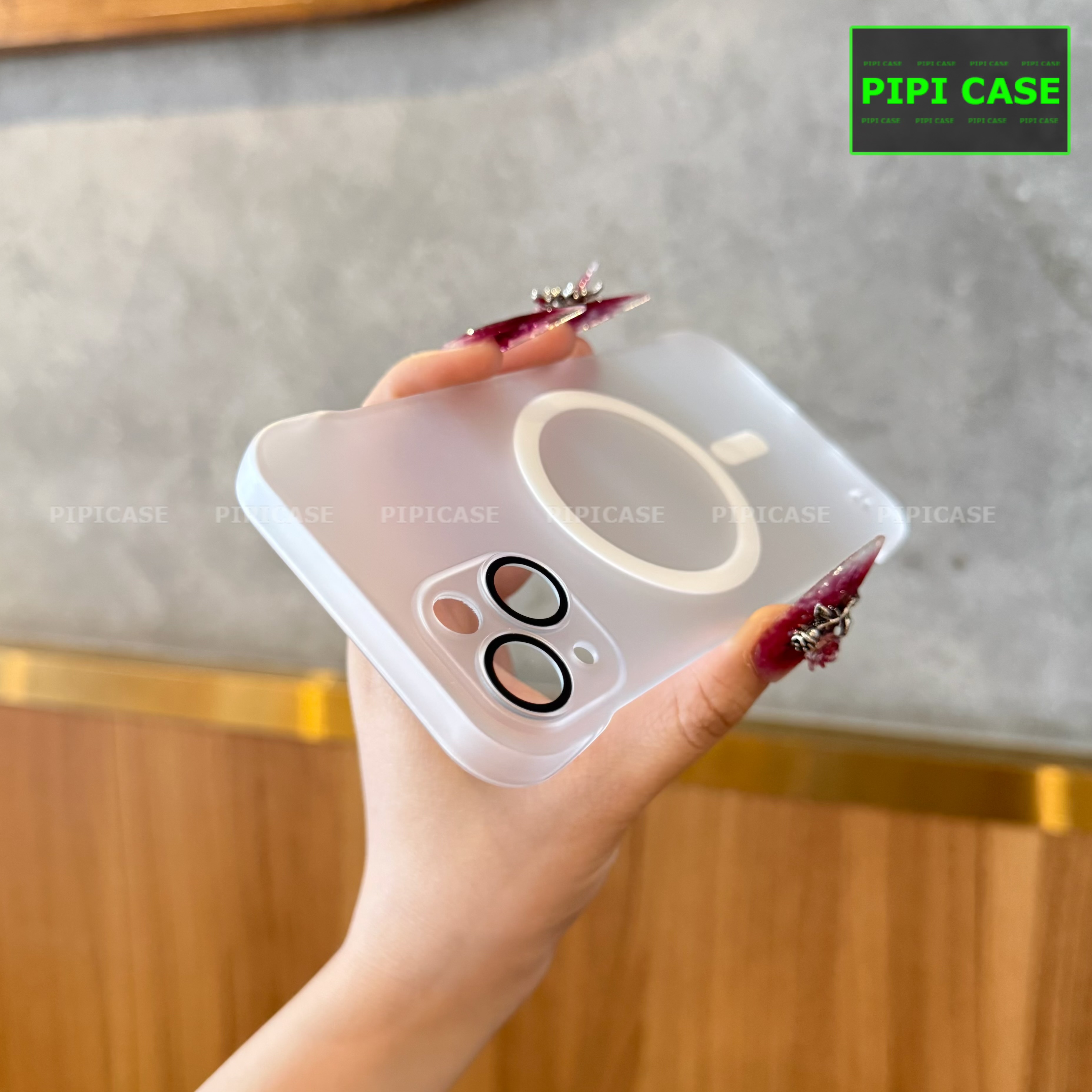 Ốp Lưng iPhone 14 - Chicky - Trắng