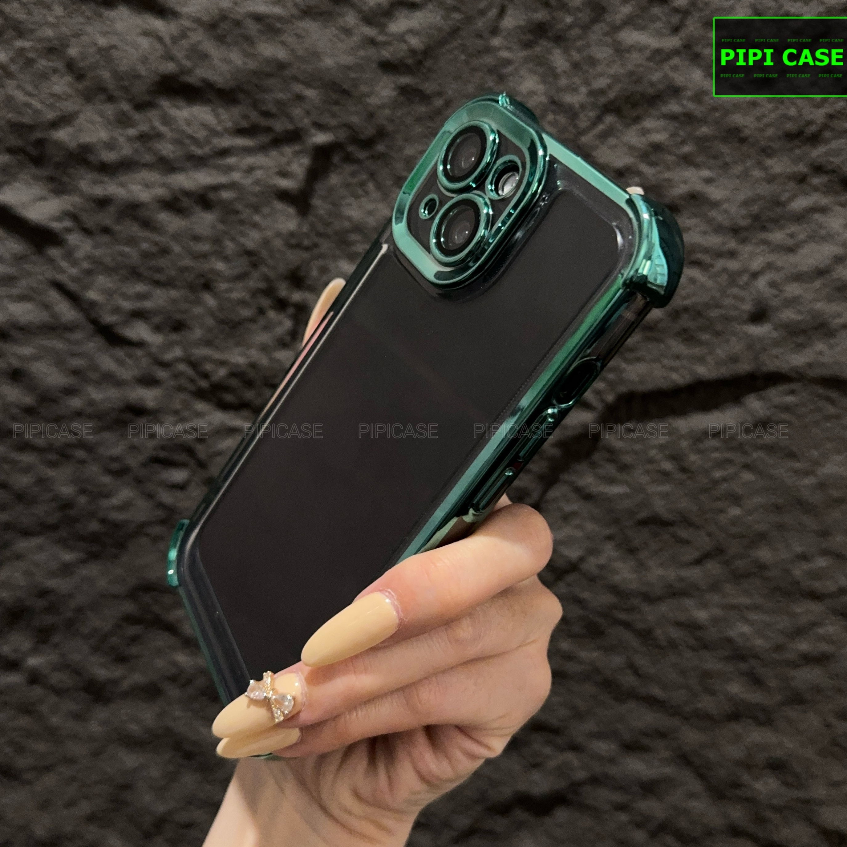 Ốp Lưng iPhone 14 - Gu - Xanh Lá