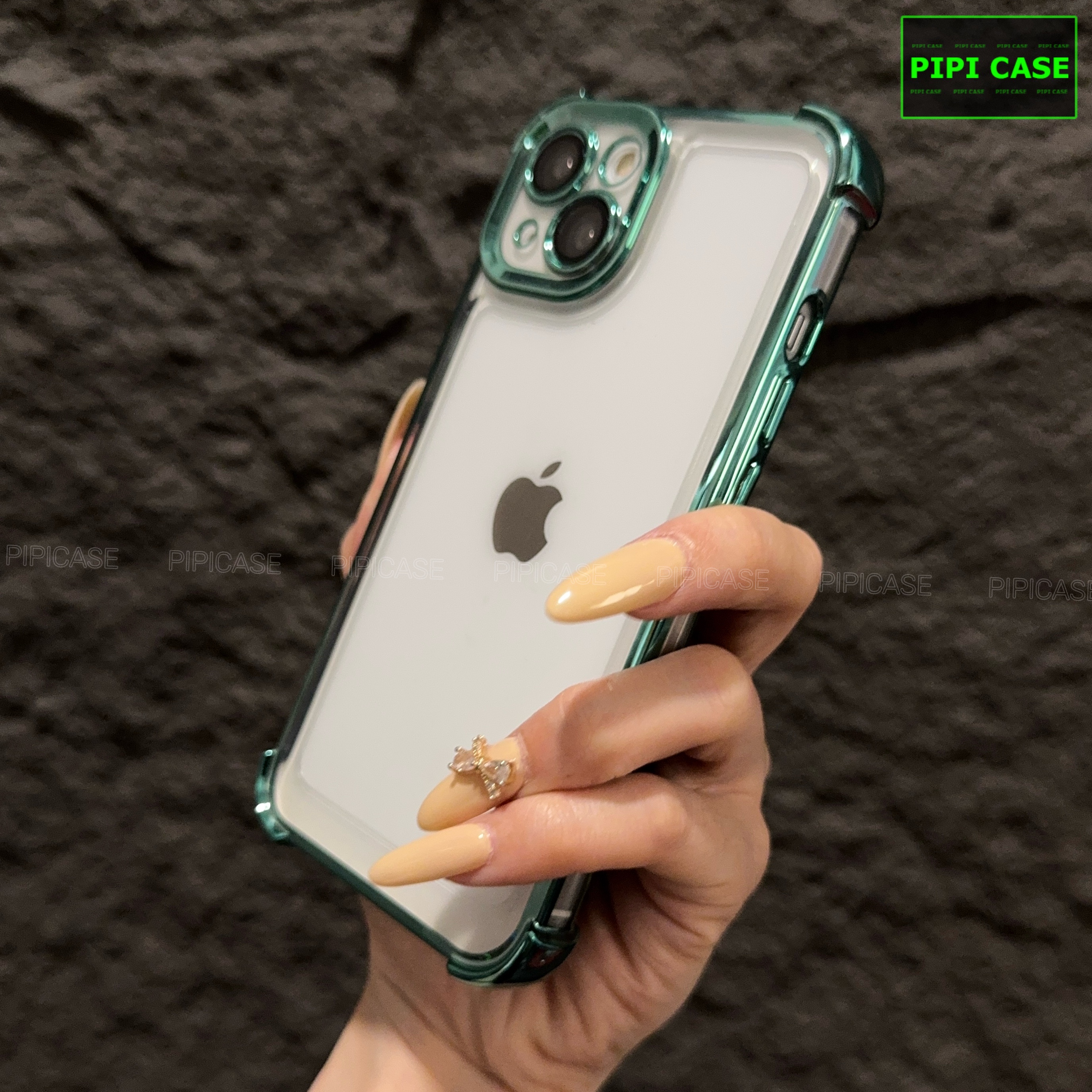 Ốp Lưng iPhone 14 - Gu - Xanh Lá