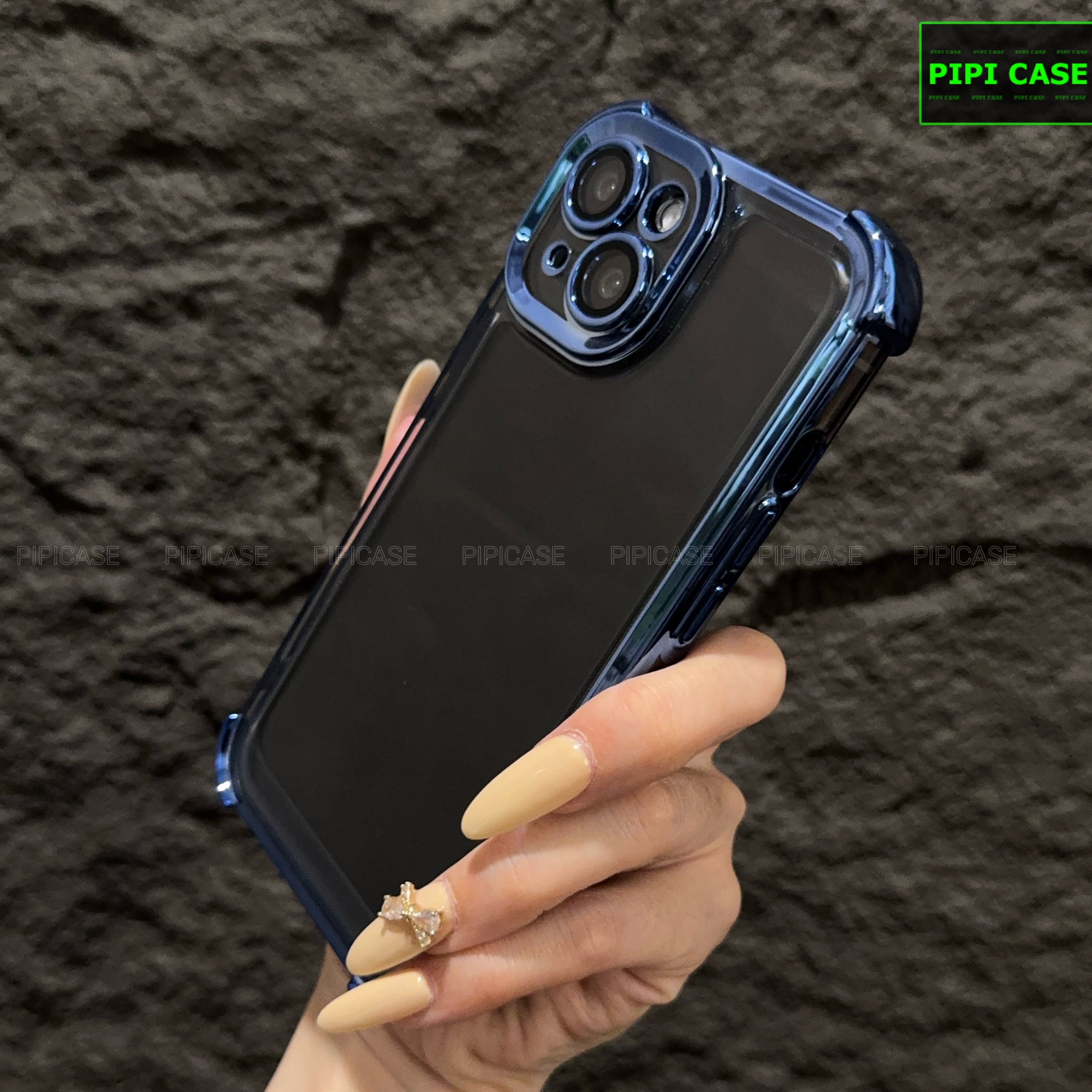 Ốp Lưng iPhone 14 - Gu - Xanh Nhạt