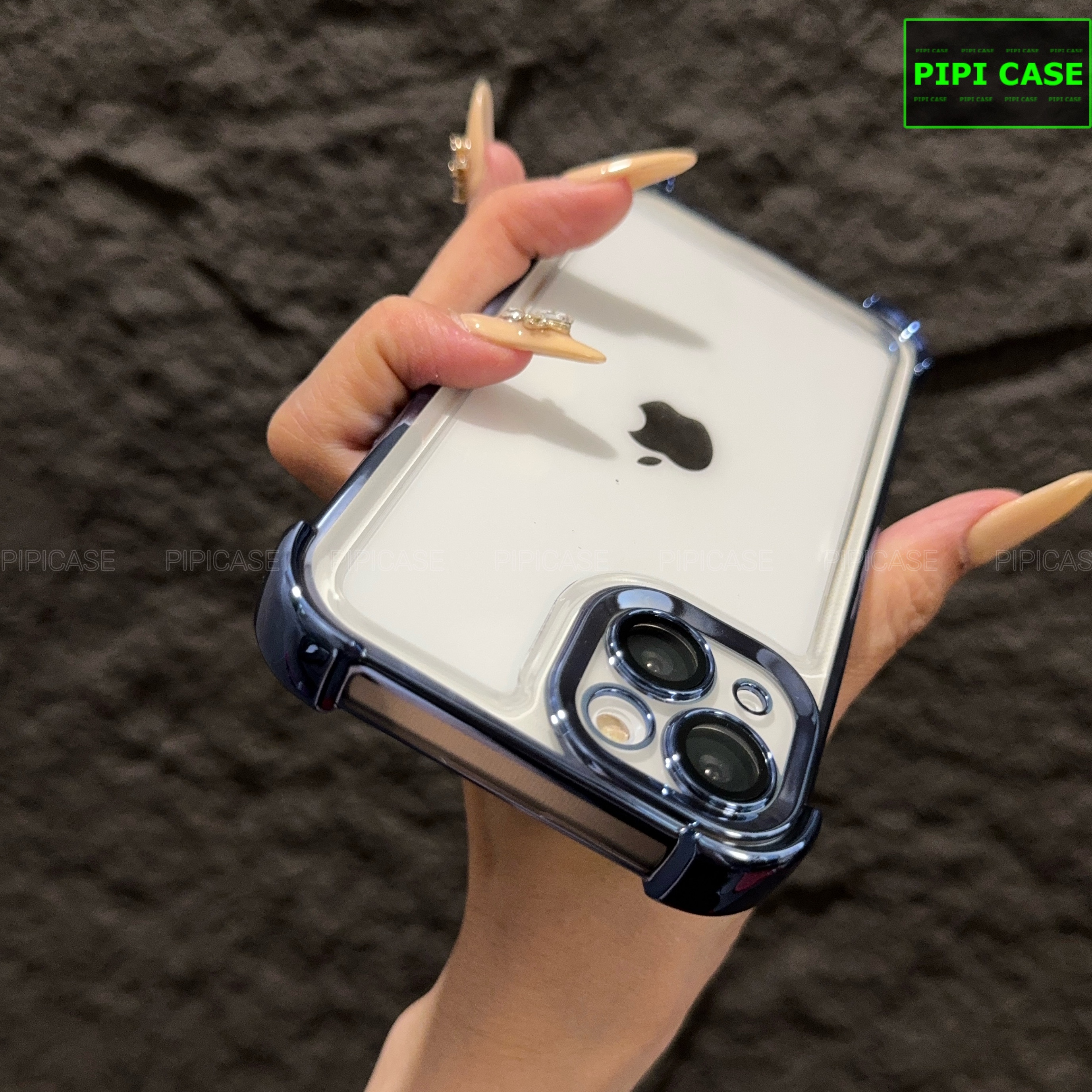 Ốp Lưng iPhone 14 - Gu - Xanh Nhạt