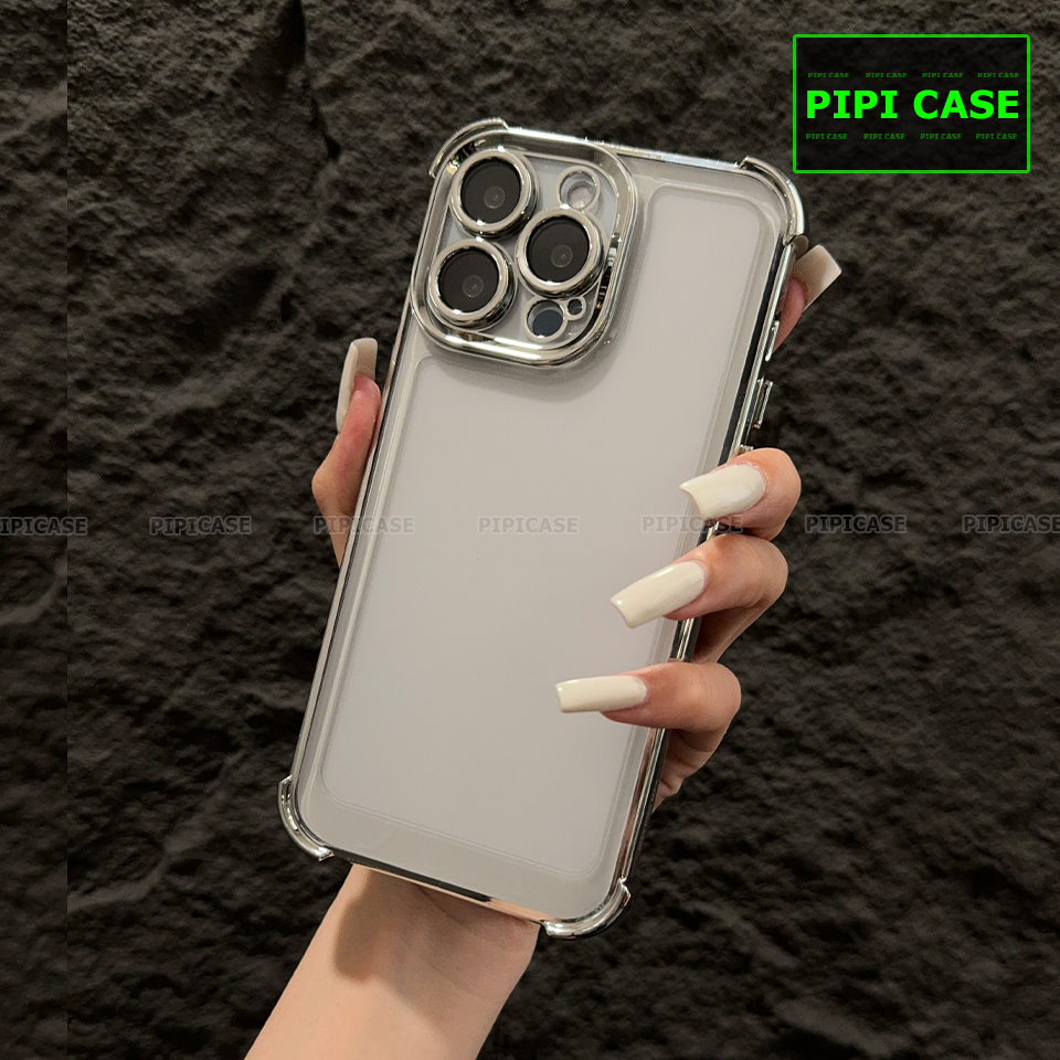 Ốp Lưng iPhone 15 Pro Max - Gu - Bạc