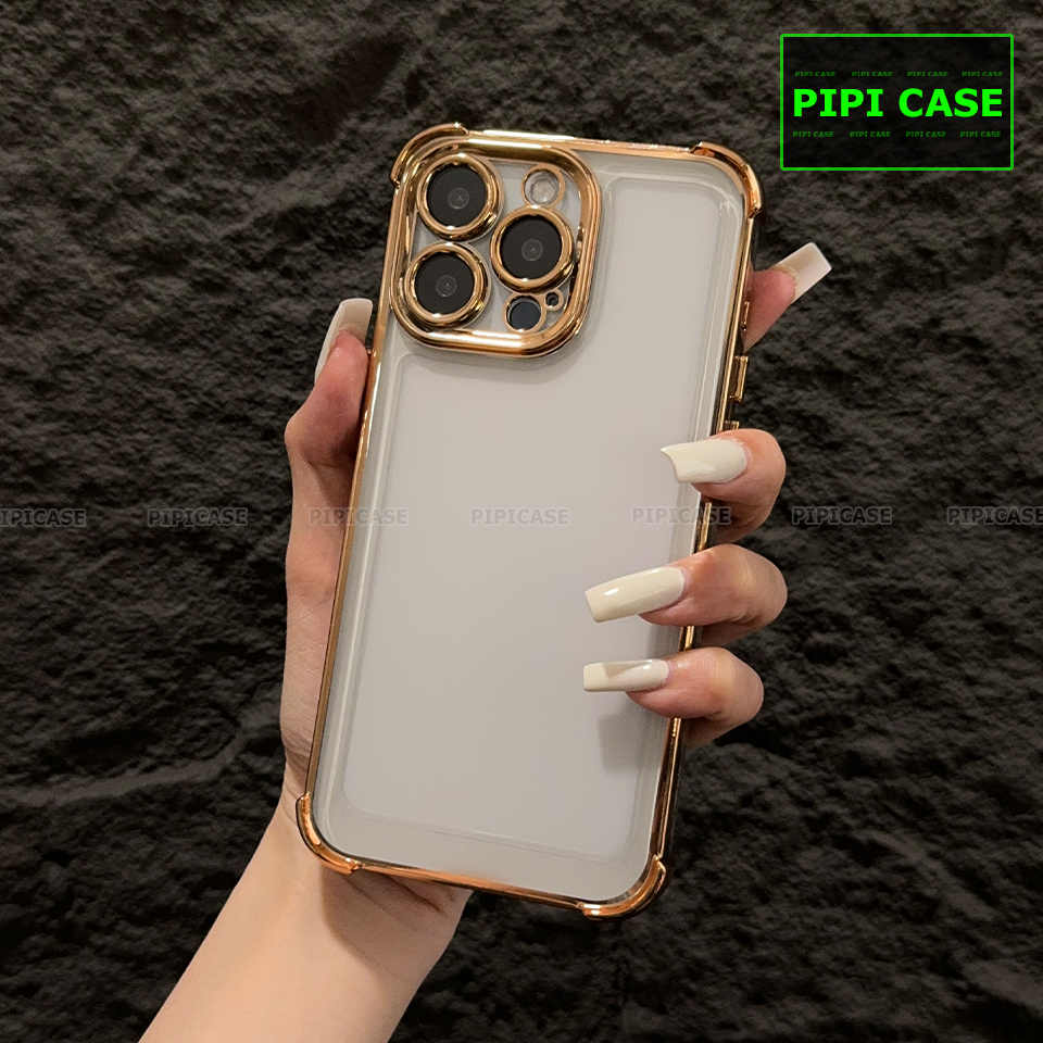 Ốp Lưng iPhone 15 Pro Max - Gu - Vàng