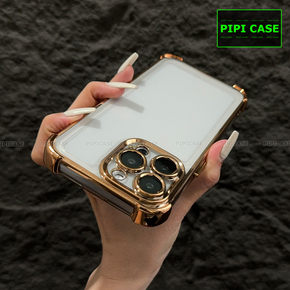 Ốp Lưng iPhone 15 Pro Max - Gu - Vàng