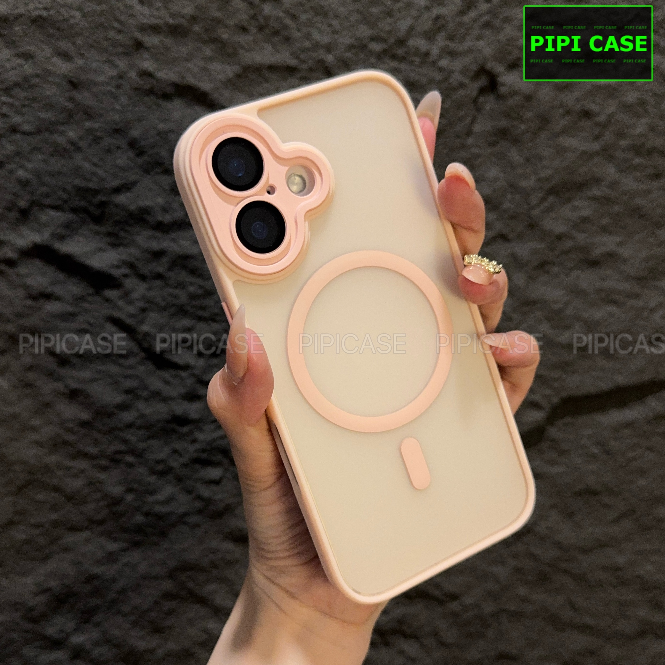 Ốp Lưng iPhone 16 - Kao - Hồng