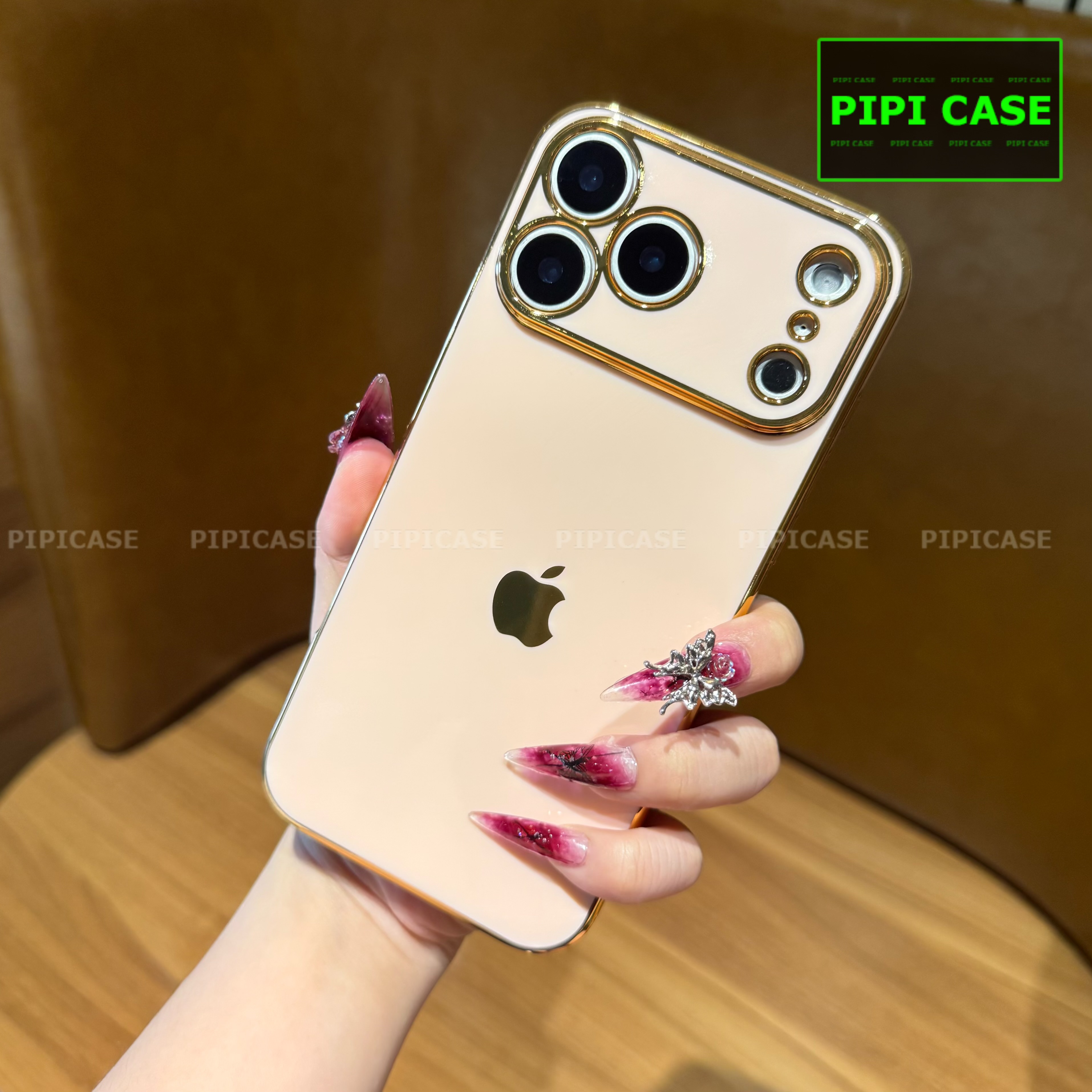 Ốp Lưng iPhone 17 Pro Max - Royal - Vàng Hồng
