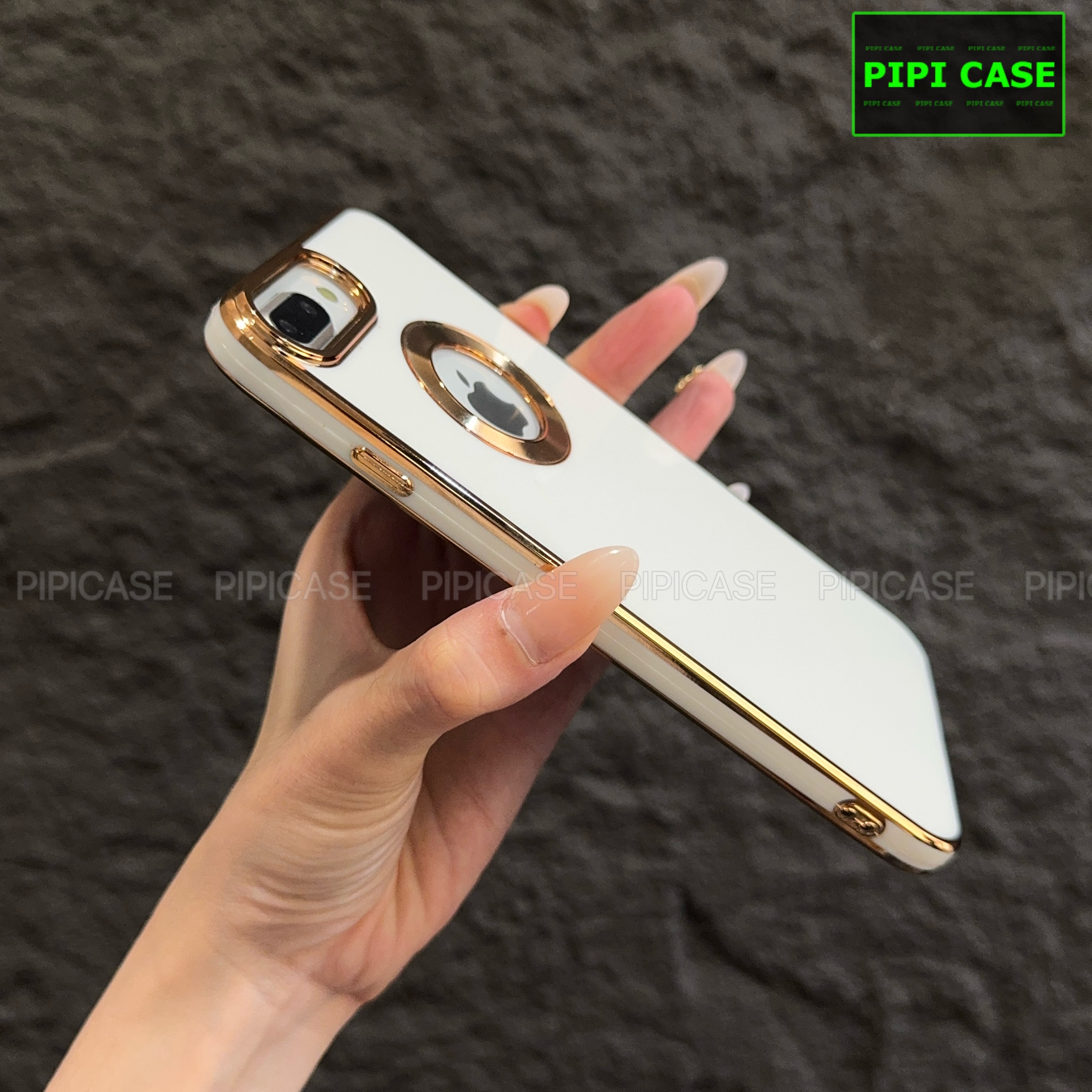 Ốp Lưng iPhone 7 Plus / 8 Plus - Pandora - Trắng 2