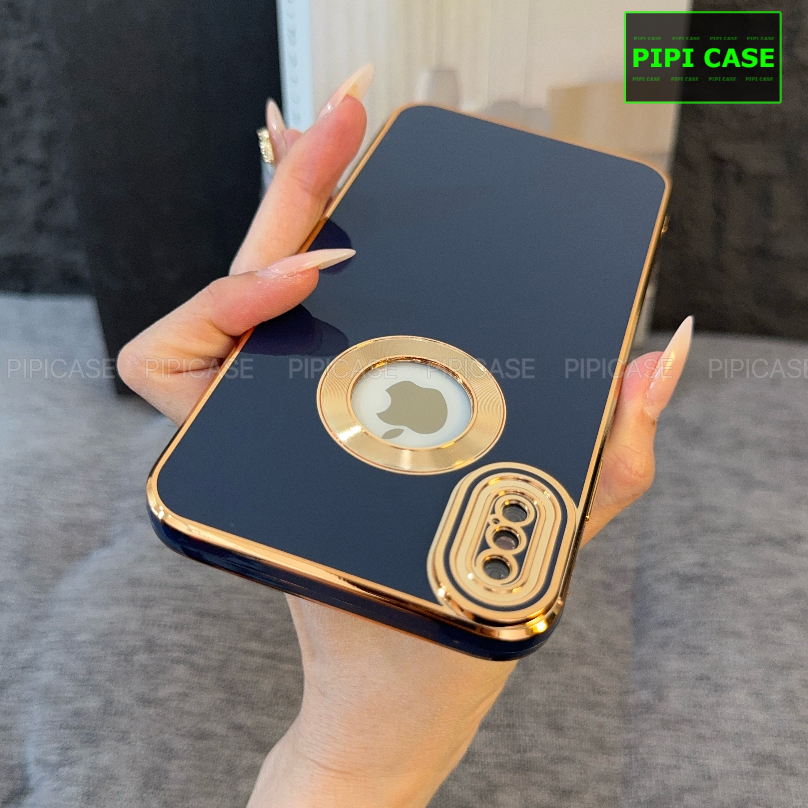 Ốp Lưng iPhone XS Max - Pandora - Xanh Dương 2