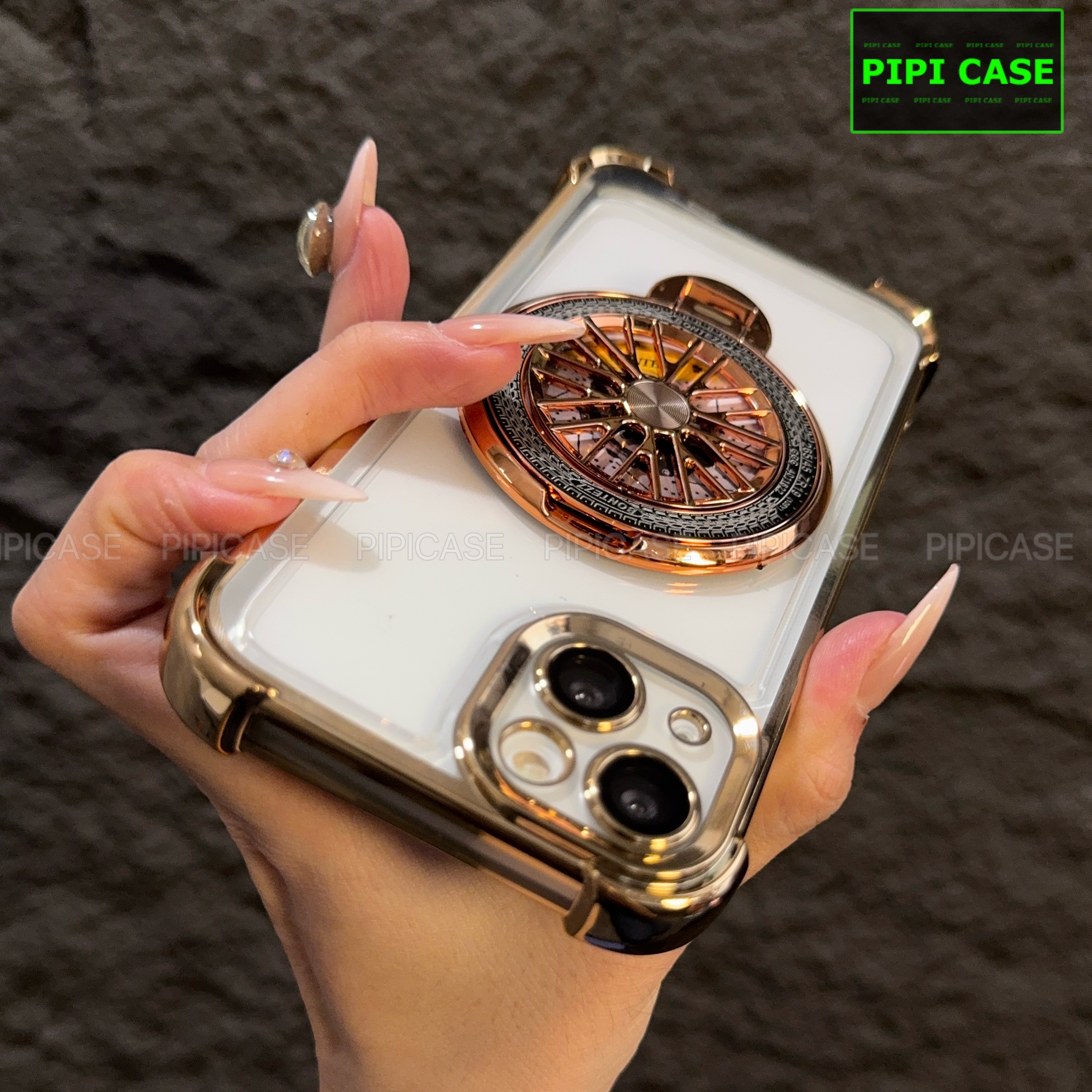 Ốp lưng iPhone 14 - AB - Vàng