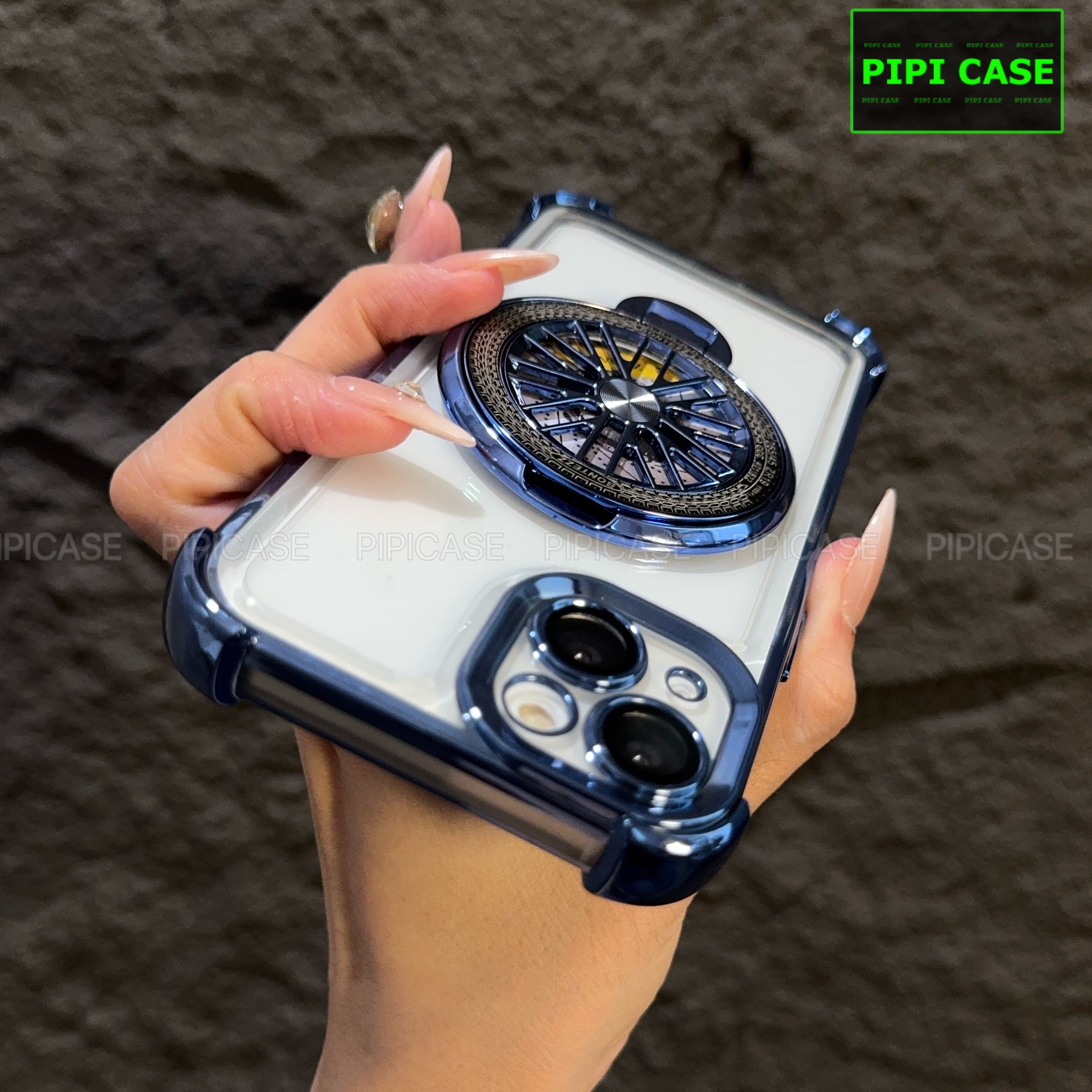 Ốp lưng iPhone 14 - AB - Xanh Nhạt