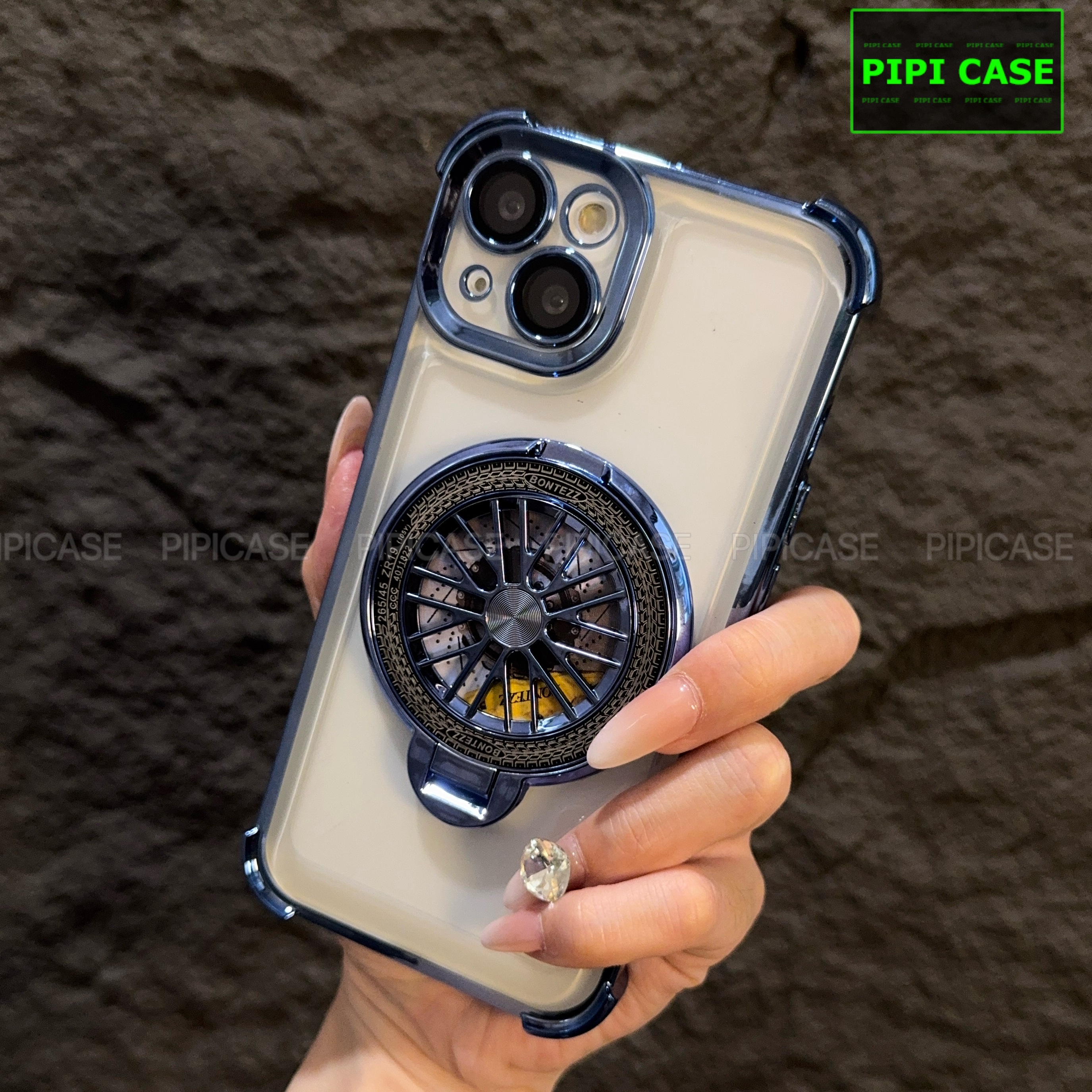 Ốp lưng iPhone 14 - AB - Xanh Nhạt