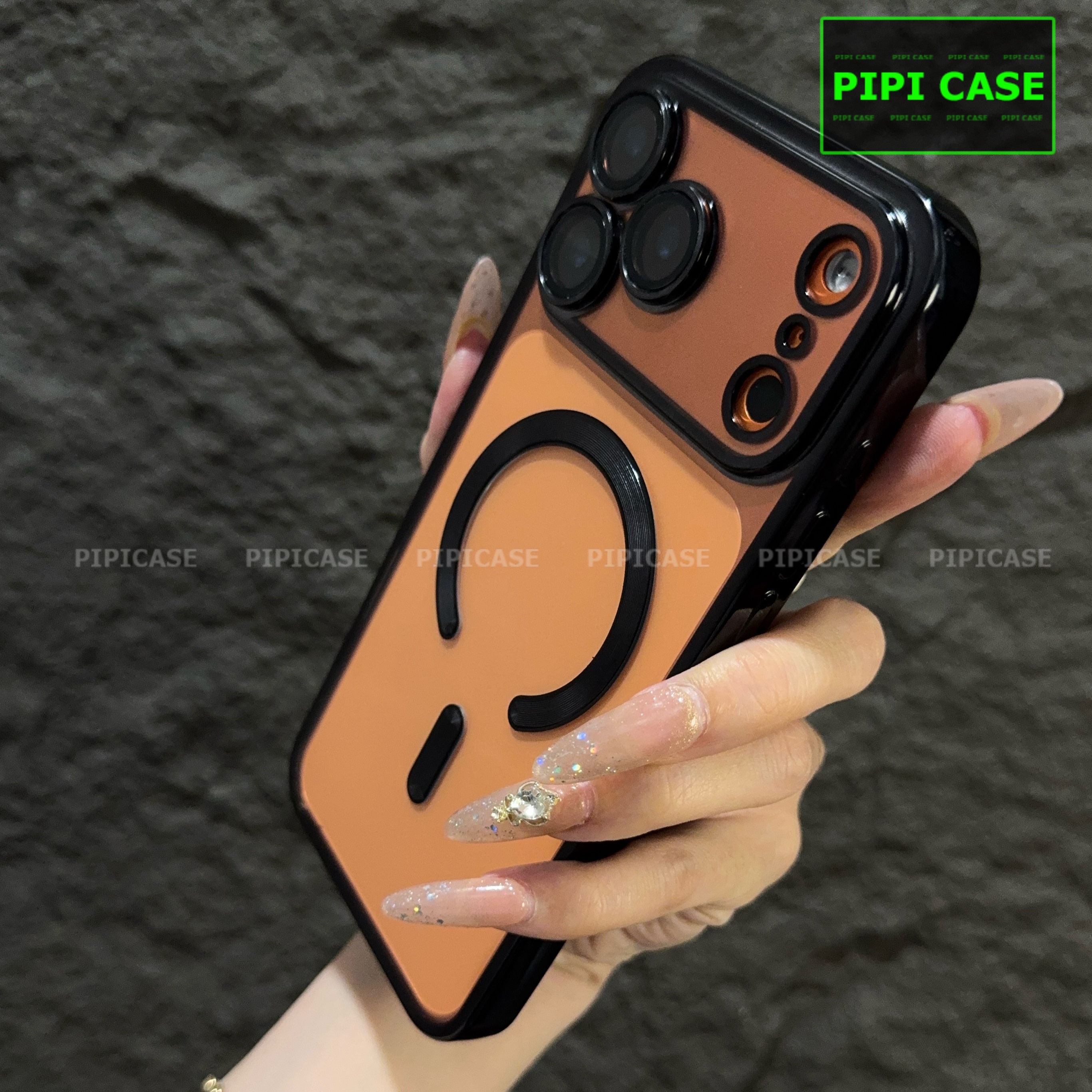 Ốp Lưng iPhone 17 Pro Max - VCA - Đen