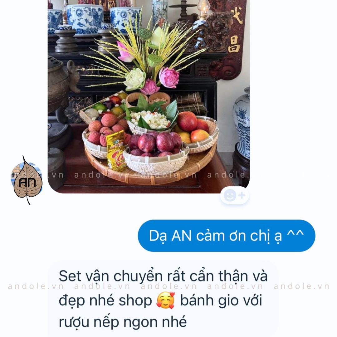 Feedback khách hàng về mâm lễ tại AN