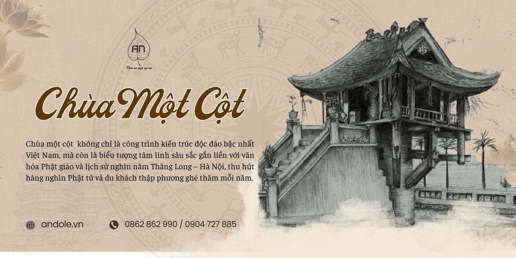 Chùa Một Cột – Lịch sử, văn khấn, cách chuẩn bị lễ vật