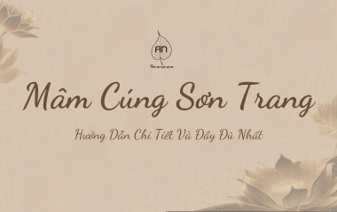 Mâm Cúng Sơn Trang