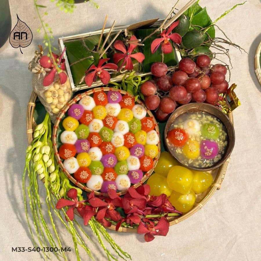Mâm bánh trôi chay - Mẫu
