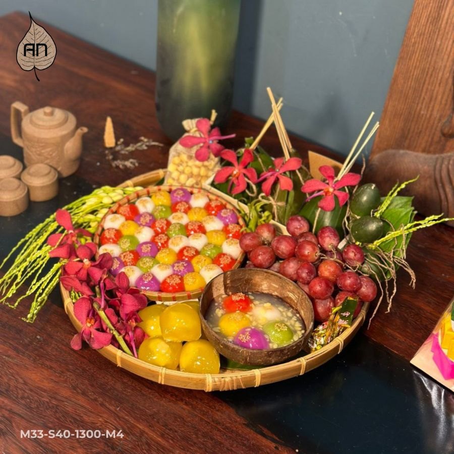 Mâm bánh trôi chay - Mẫu