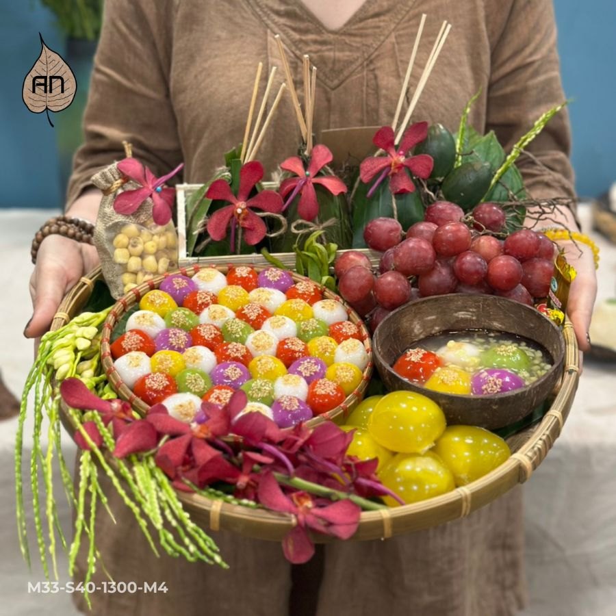 Mâm bánh trôi chay - Mẫu