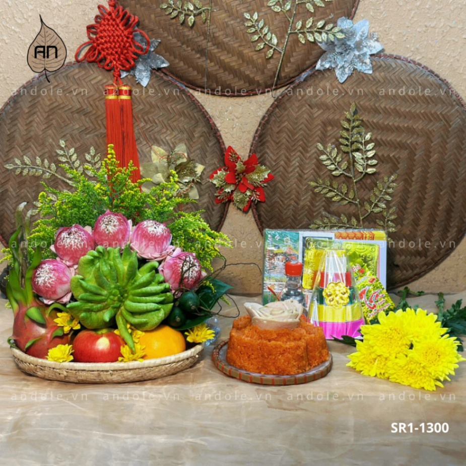 Set Lễ Rằm, Mùng 1 – Mẫu 3 | Trang Nhã & Đầy Đủ