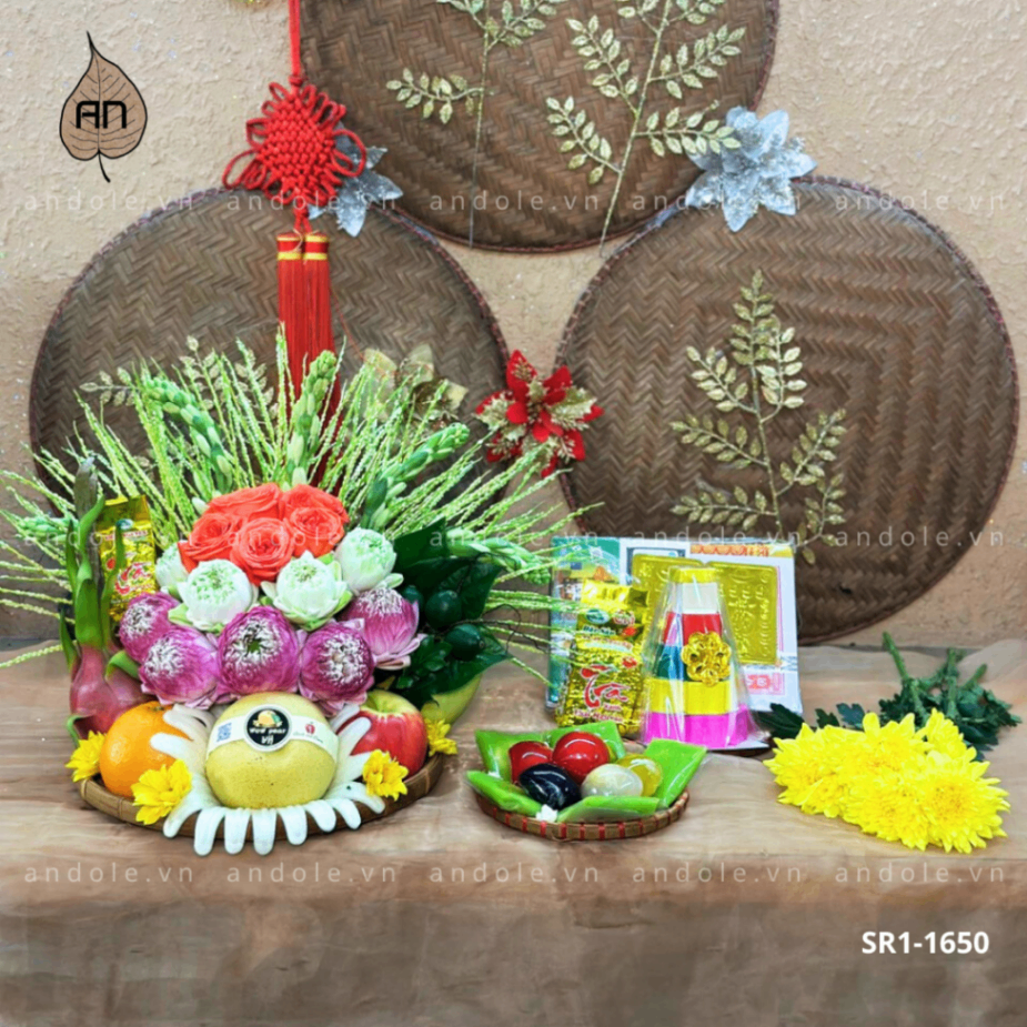 Set Lễ Rằm, Mùng 1 – Mẫu 6 (1.650.000 VNĐ)