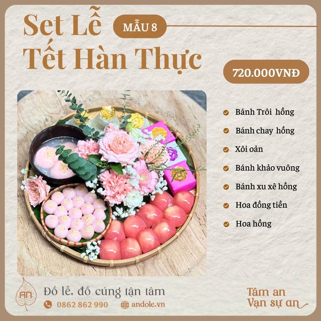 SET Tết Hàn Thực - Mẫu 8