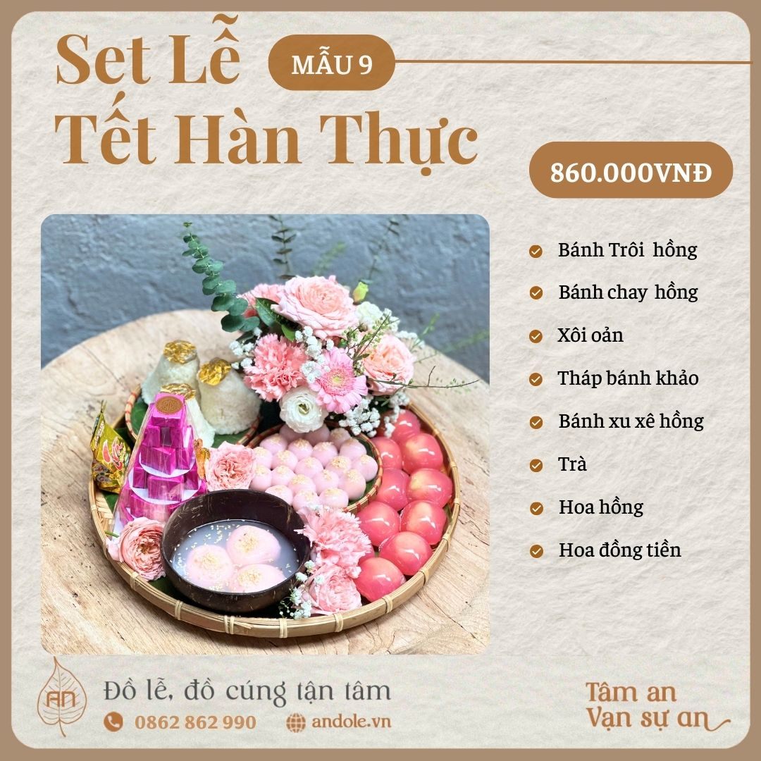 SET Tết Hàn Thực - Mẫu 9