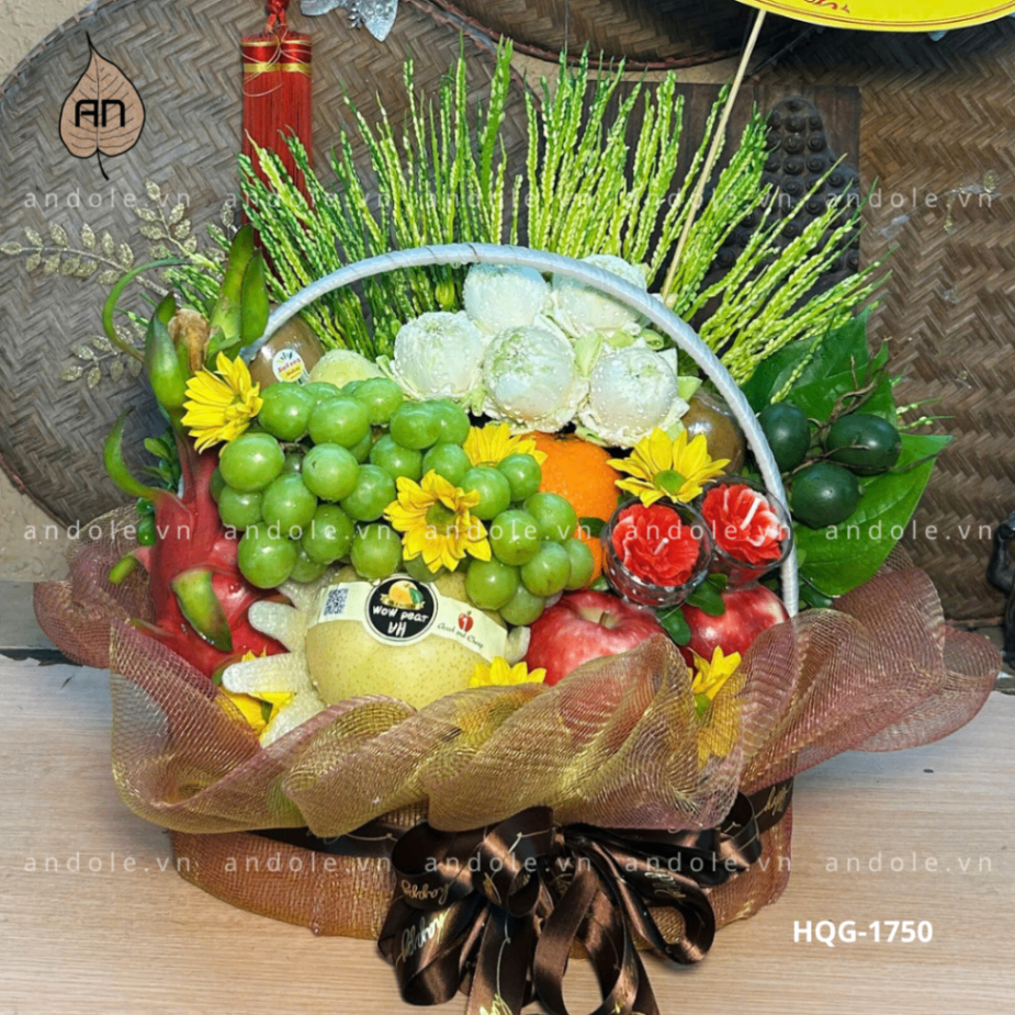 Giỏ Hoa Quả Mẫu 26