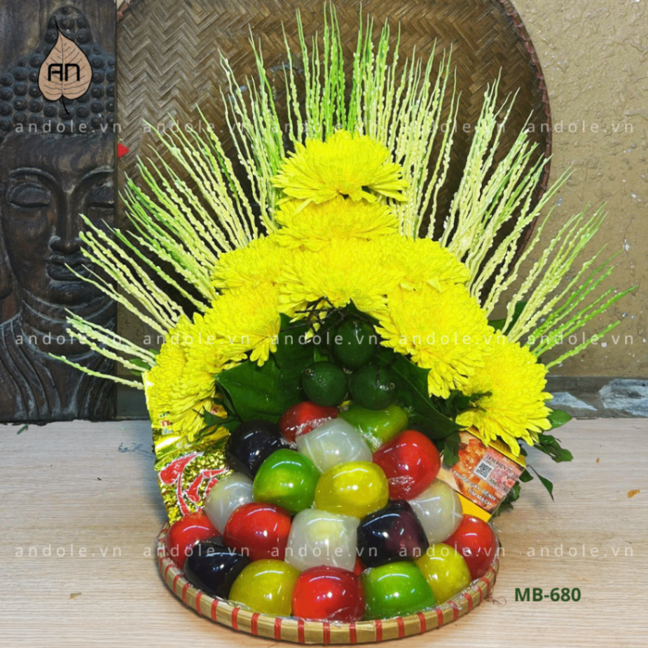 Mẹt bánh xu xê mẫu 55